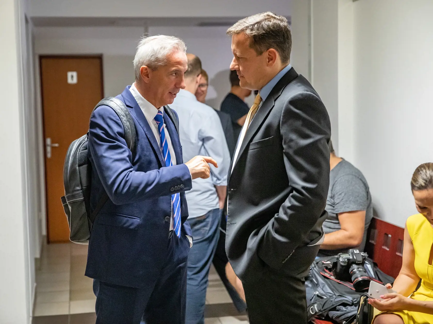Špecializovaný trestný súd v Pezinku v prípade falšovania zmeniek. Na fotke: Václav Mika