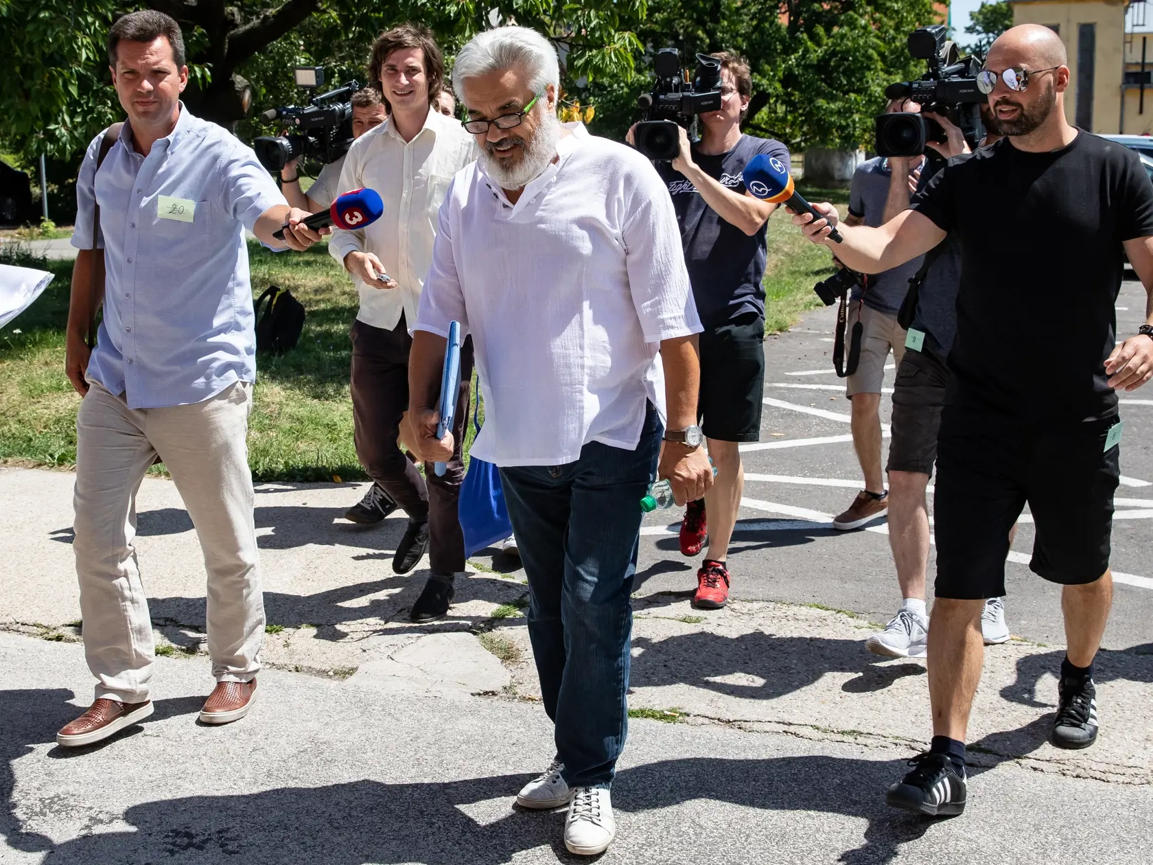 Špecializovaný trestný súd v Pezinku v prípare zmeniek Rusko Kočner. Na fotke: Štefan Ágh
