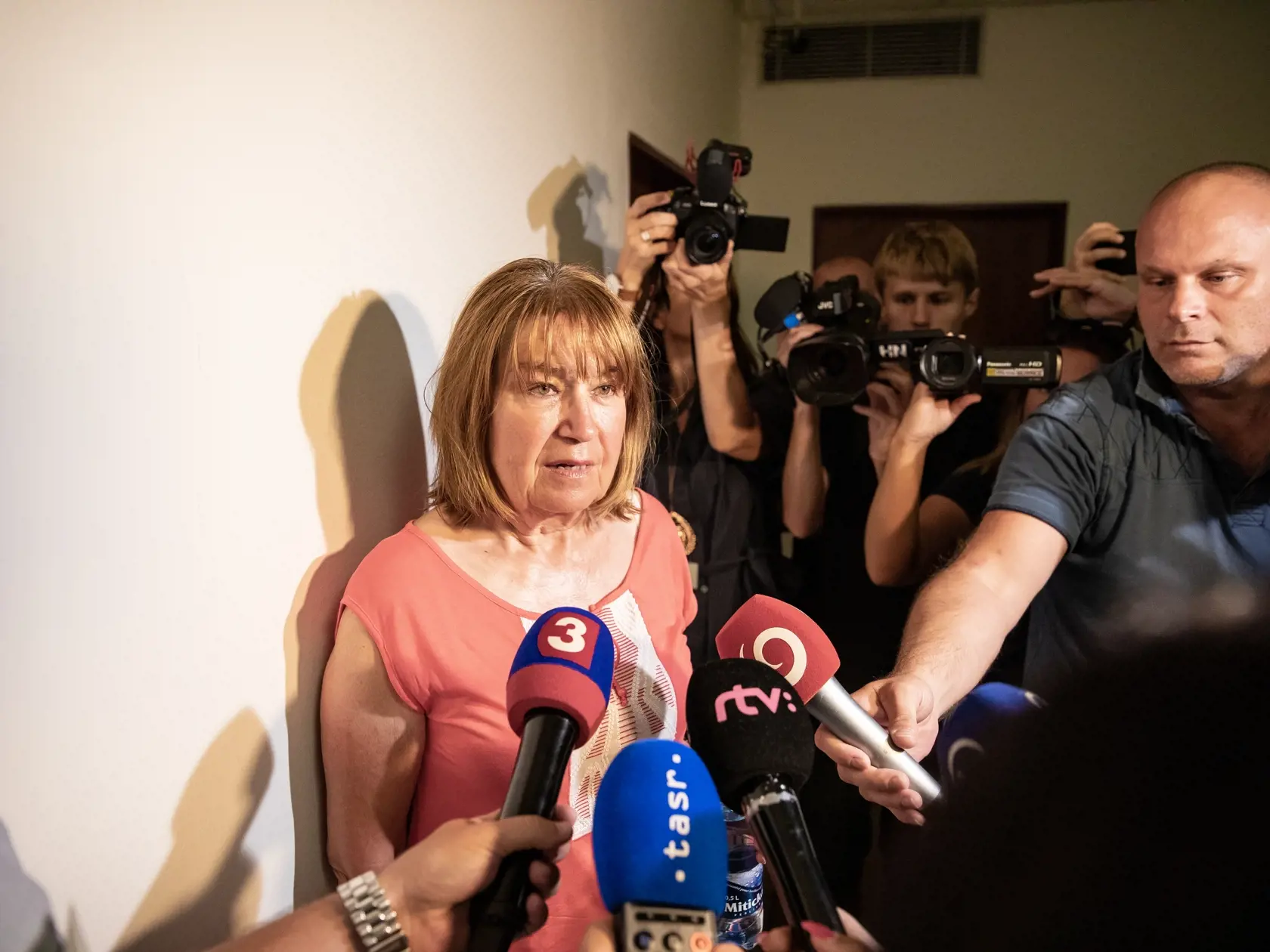 Špecializovaný trestný súd v Pezinku v prípade falšovania zmeniek. Na fotke: Anna Miklošovičová