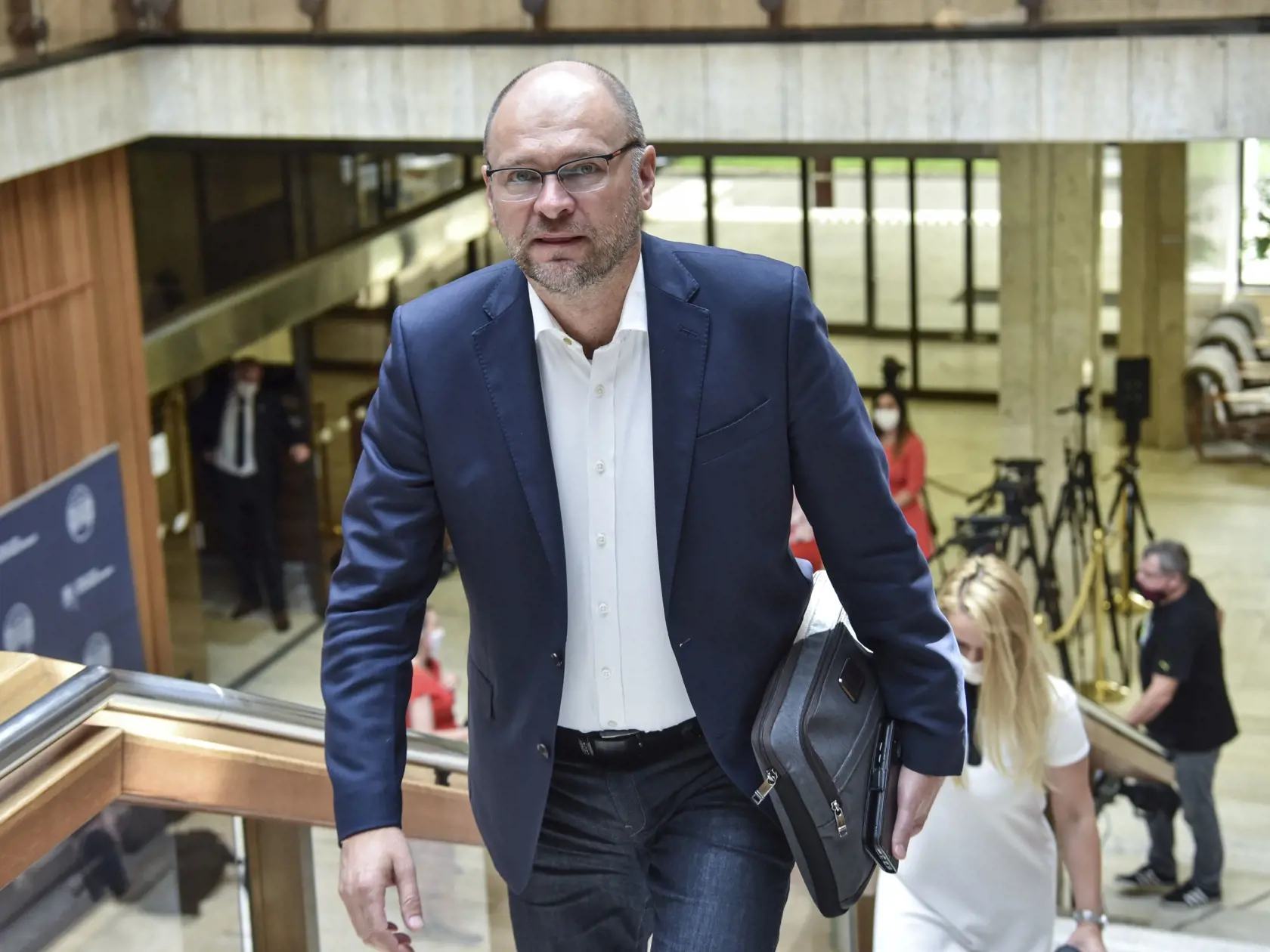 Na snímke je podpredseda vlády SR a minister hospodárstva Richard Sulík
