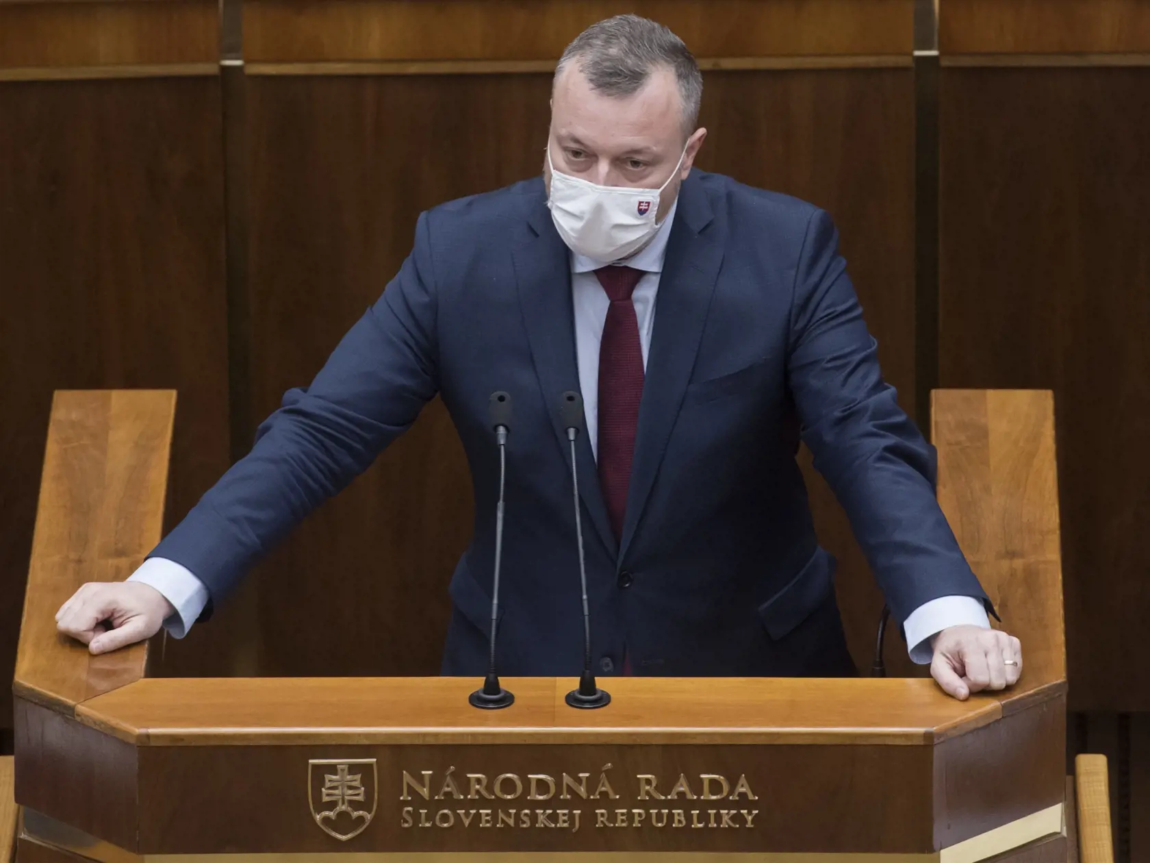 Na snímke je minister práce, sociálnych vecí a rodiny SR Milan Krajniak (Sme rodina).