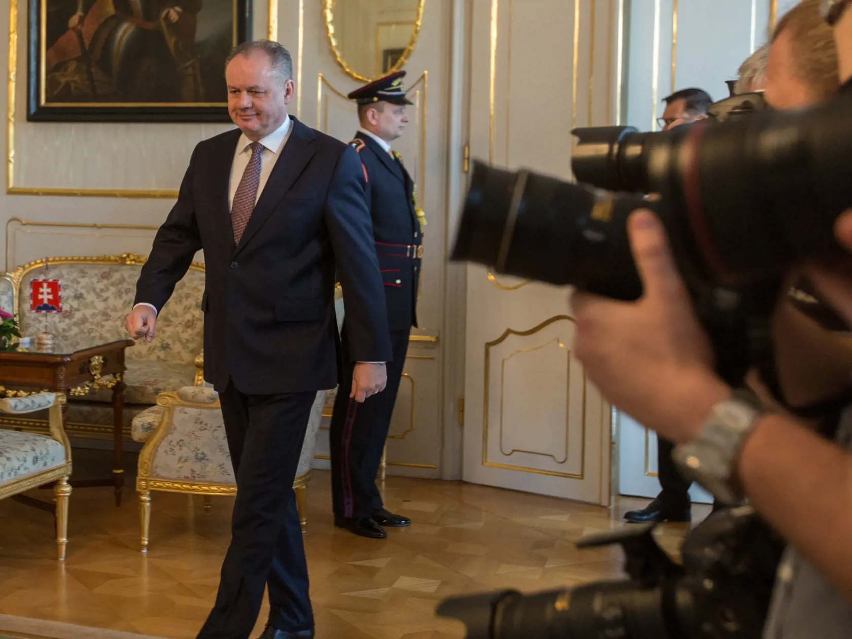 Peter Pellegrini priniesol prezidentovi Andreovi Kiskovi dalsí návrch na zostavenie vlády.