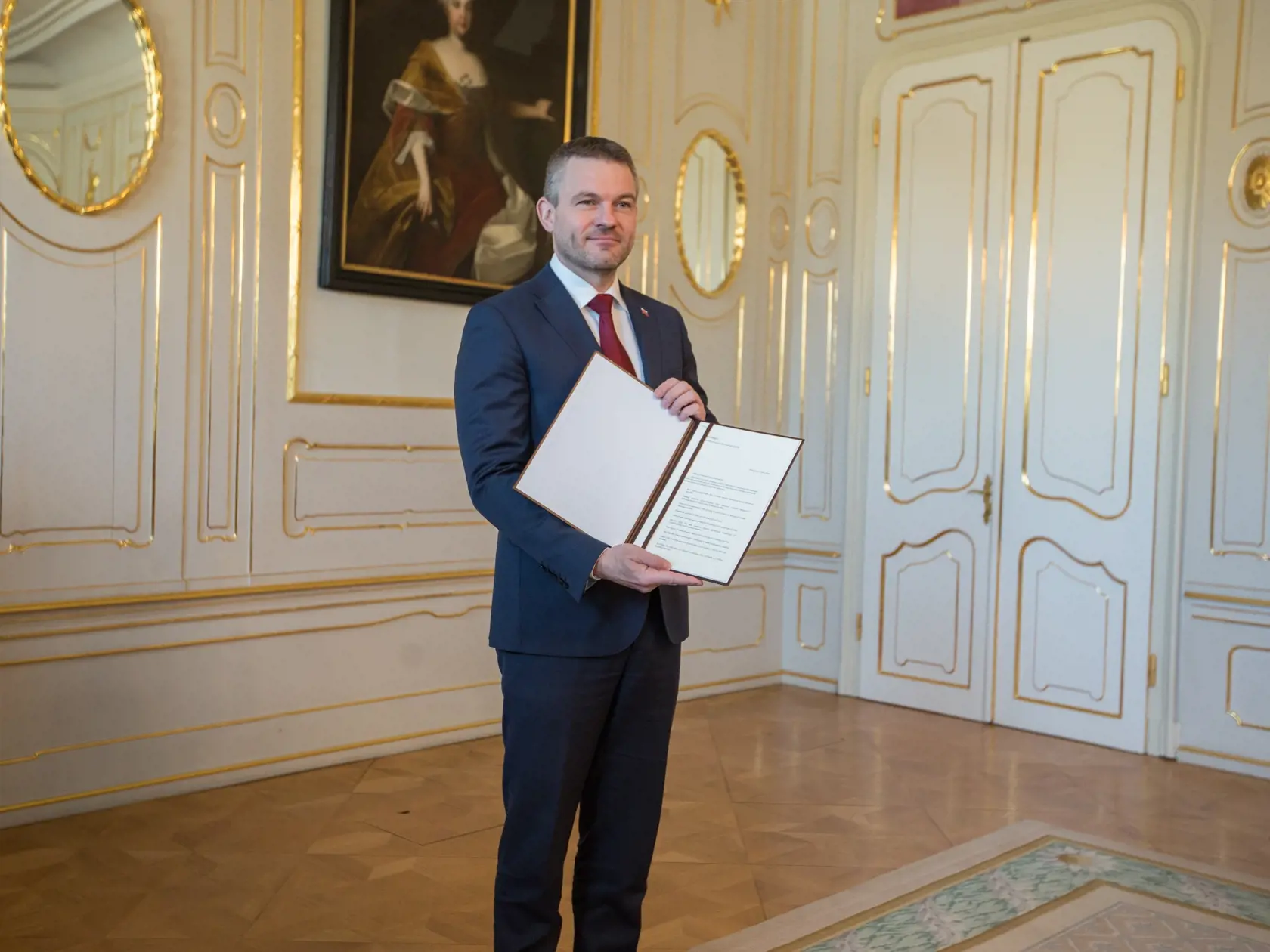 Peter Pellegrini priniesol prezidentovi Andreovi Kiskovi dalsí návrch na zostavenie vlády.
