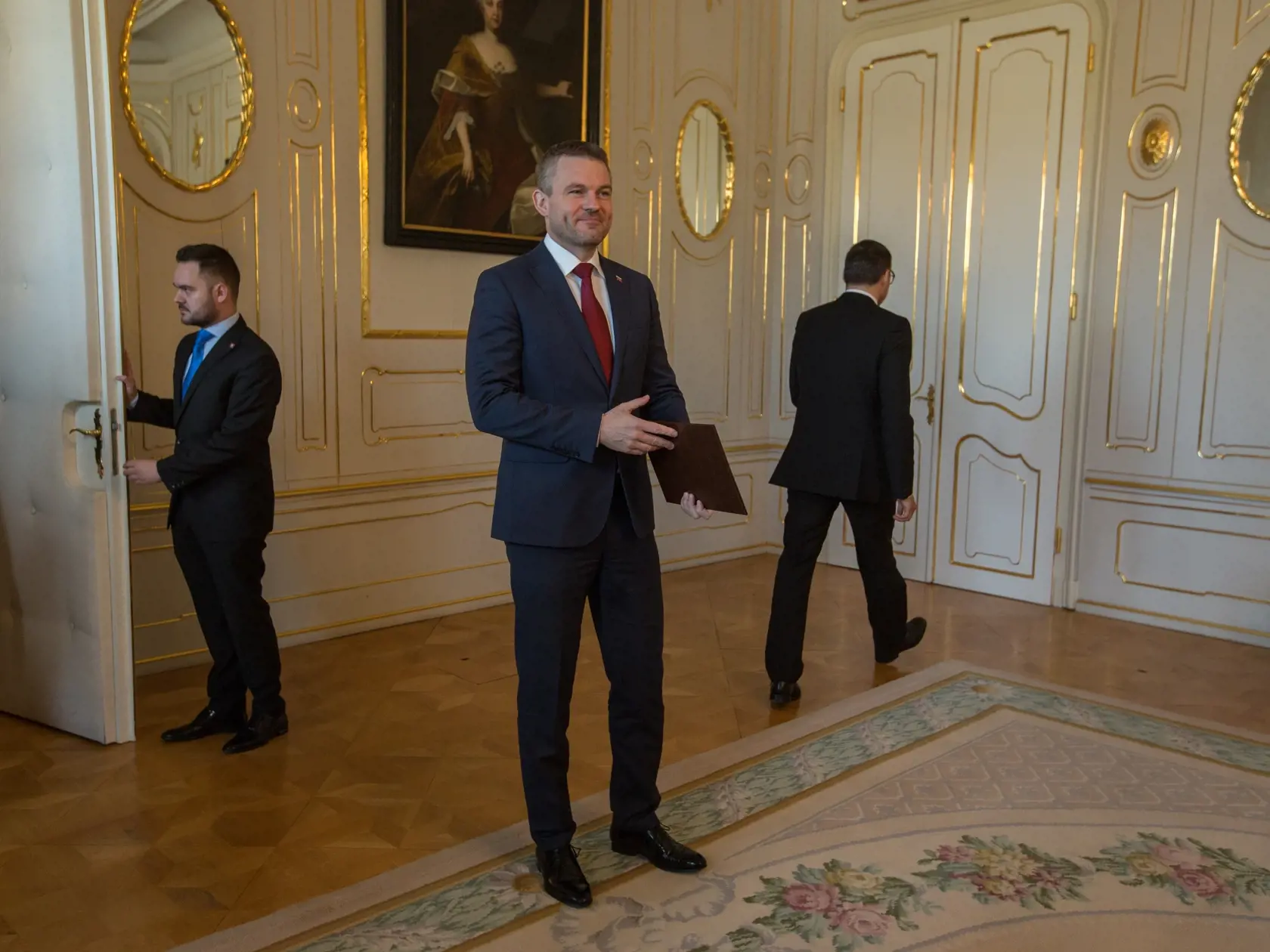 Peter Pellegrini priniesol prezidentovi Andreovi Kiskovi dalsí návrch na zostavenie vlády.