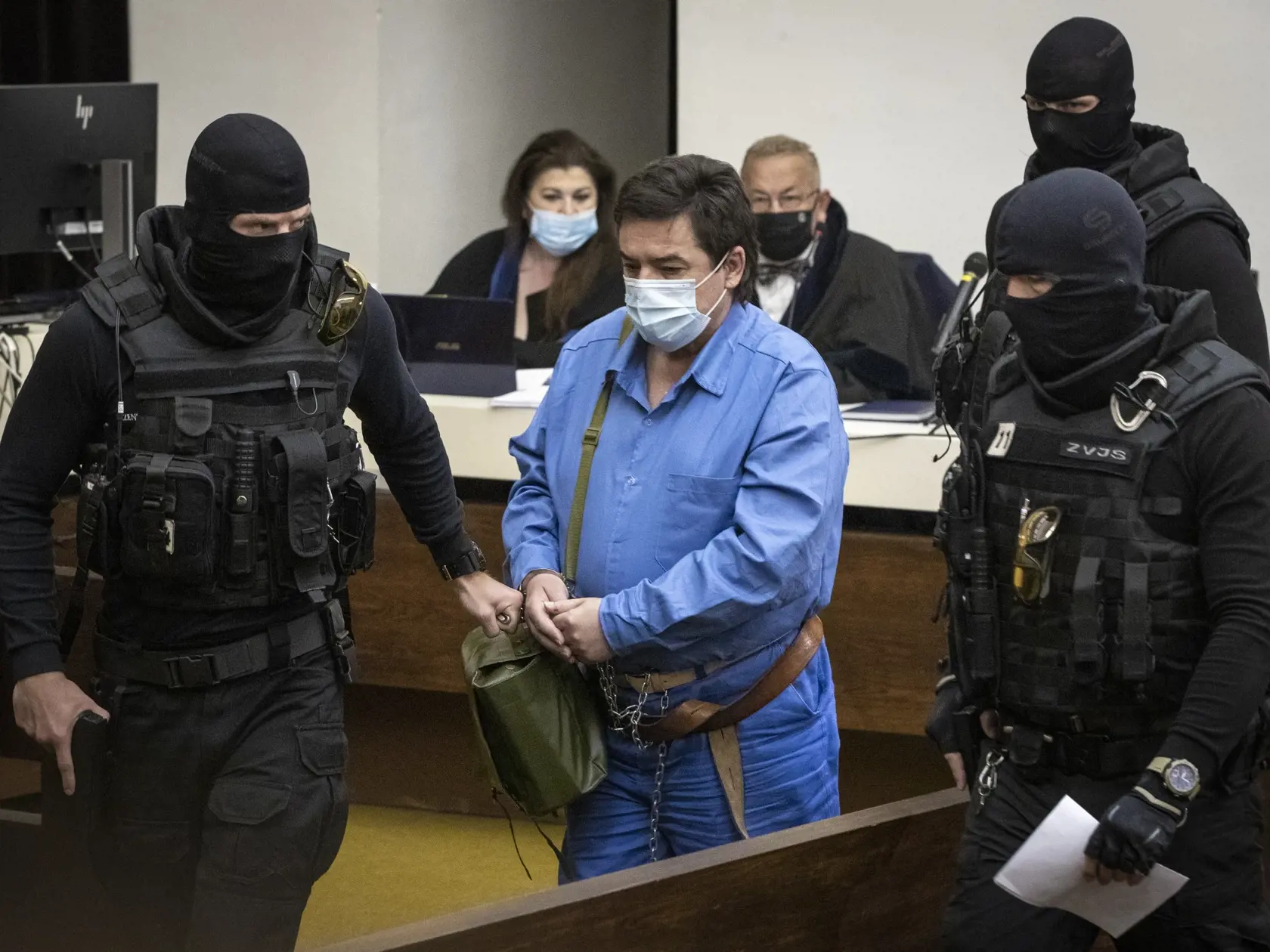 Verejné zasadnutie Najvyššieho súdu SR vo veci odvolania voči rozsudku v prípade vraždy investigatívneho novinára Jána Kuciaka a jeho snúbenice Martiny Kušnírovej. Na snímke je obžalovaný Marián Kočner.