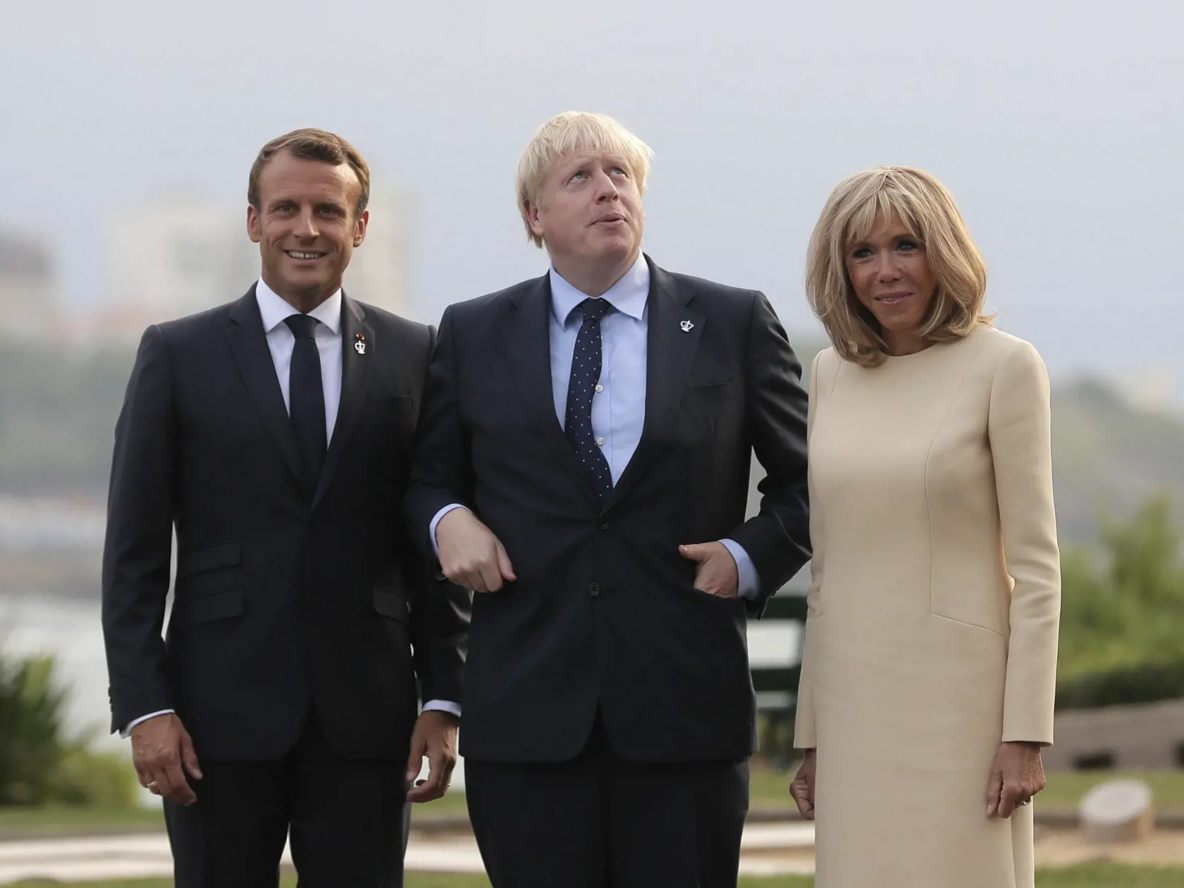 Brigitte Macron na samite lídrov G7 sprevádzala svojho manžela, francúzskeho prezidenta Emmanuela Macrona.