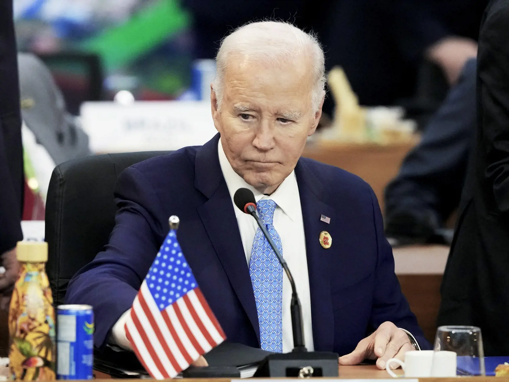 Joe Biden. Dosluhujúci prezident zrejme nerátal s tým, že Kyjev promptne zaútočí na Rusko.