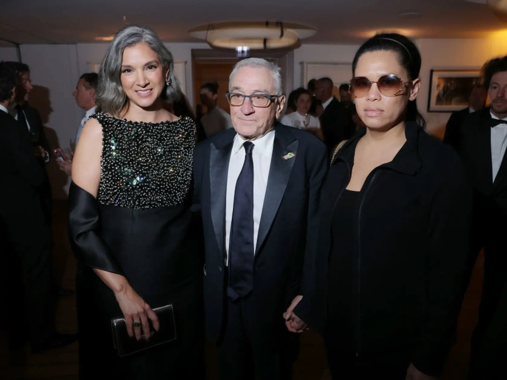 Robert de Niro s partnerkou a matkou jeho siedmeho potomka v Cannes