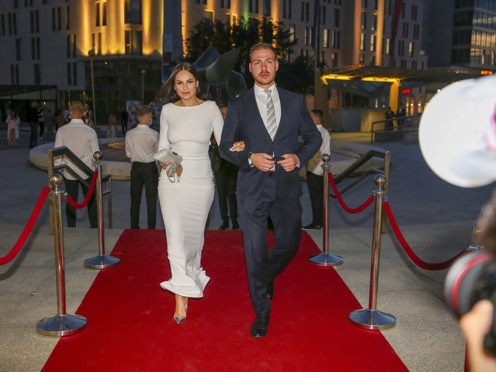 Príchody OTO 2020. 
Na snímke herečka Lina Mayer.