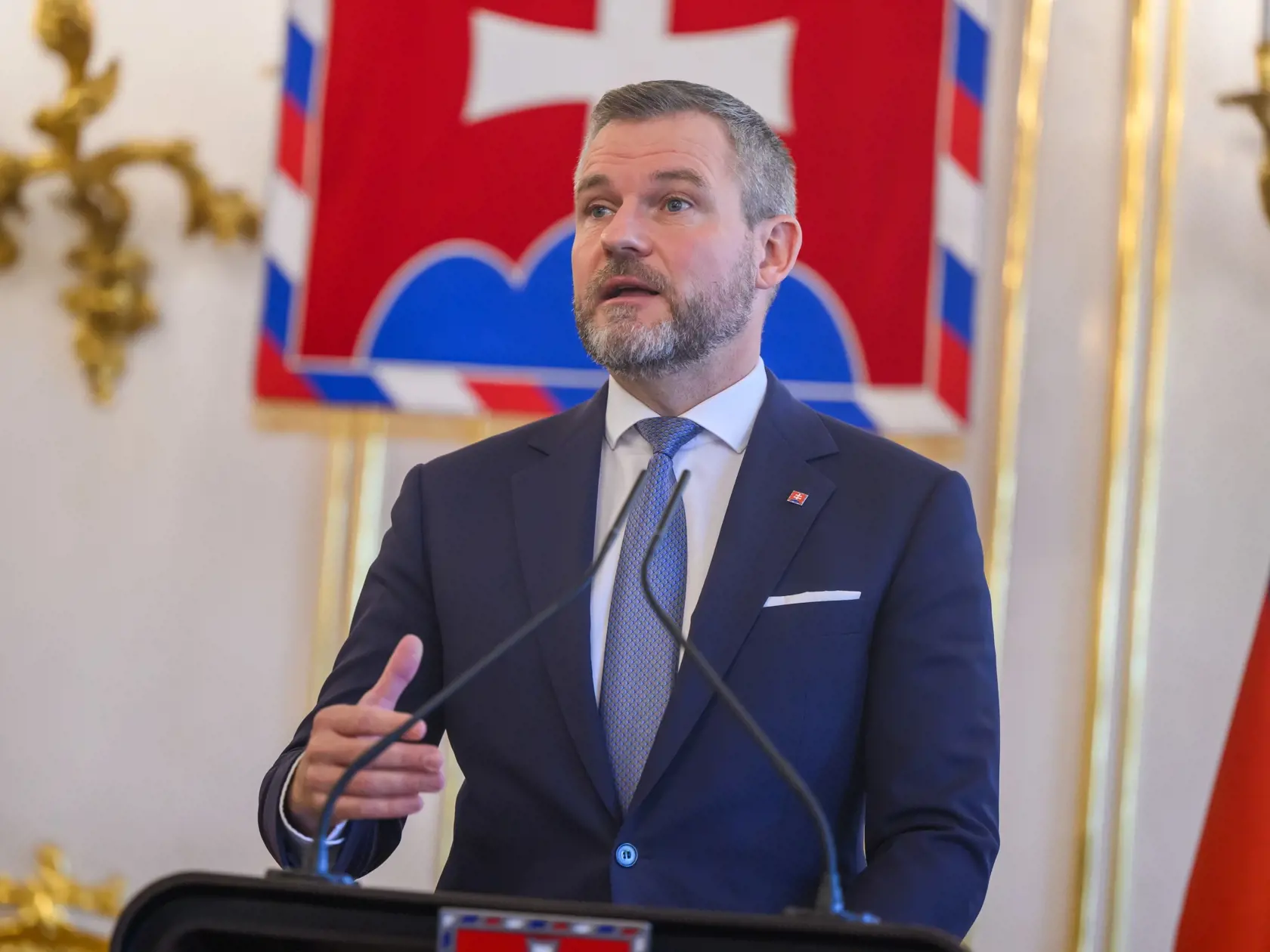 Na snímke prezident SR Peter Pellegrini