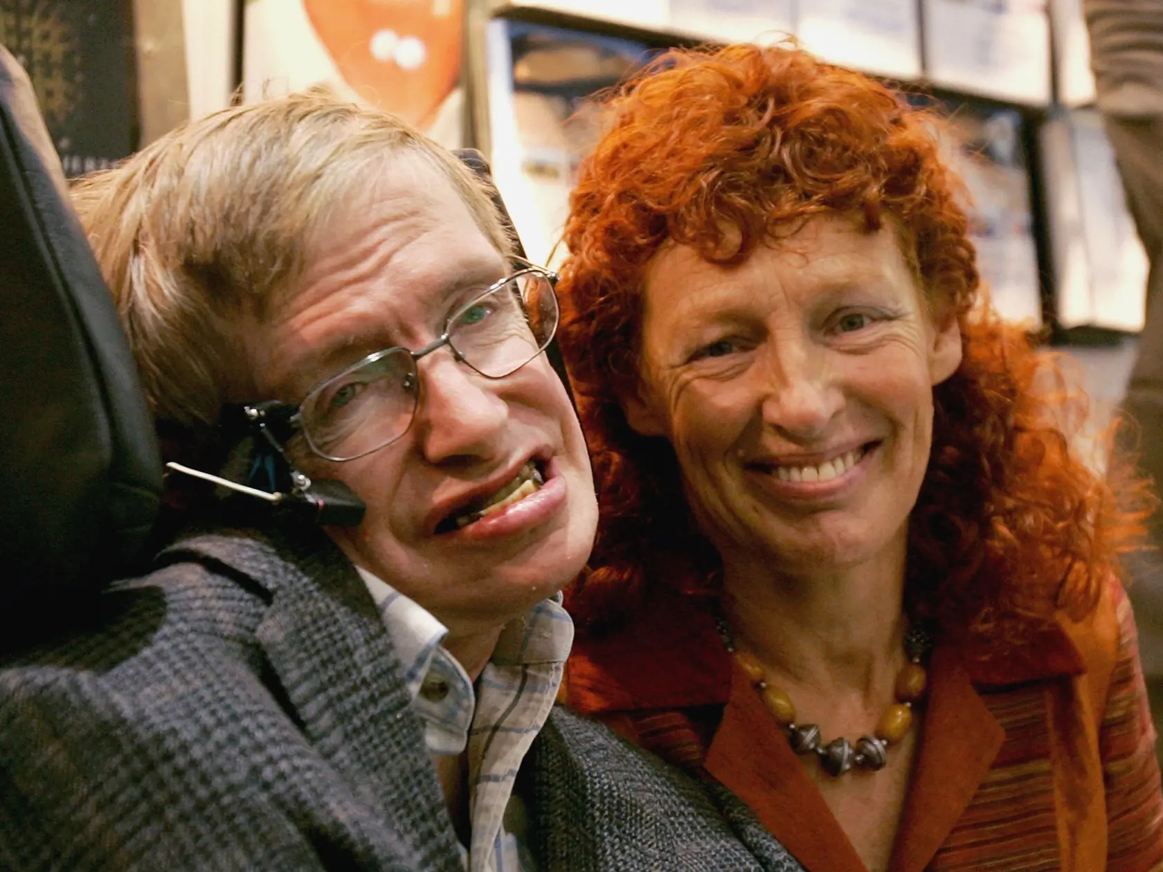Stephen Hawking so svojou druhou manželkou Elaine.
