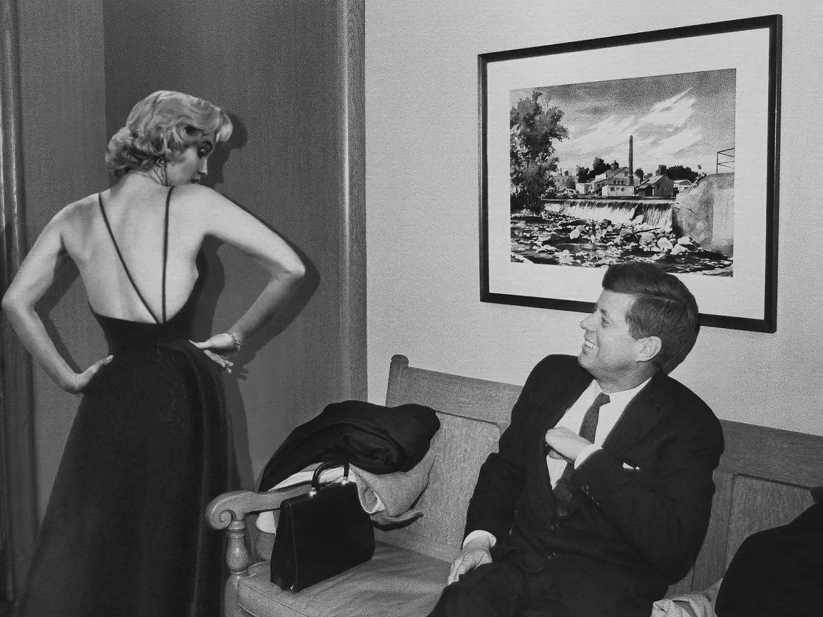 Marilyn Monroe svojou krásou očarila aj prezidenta.