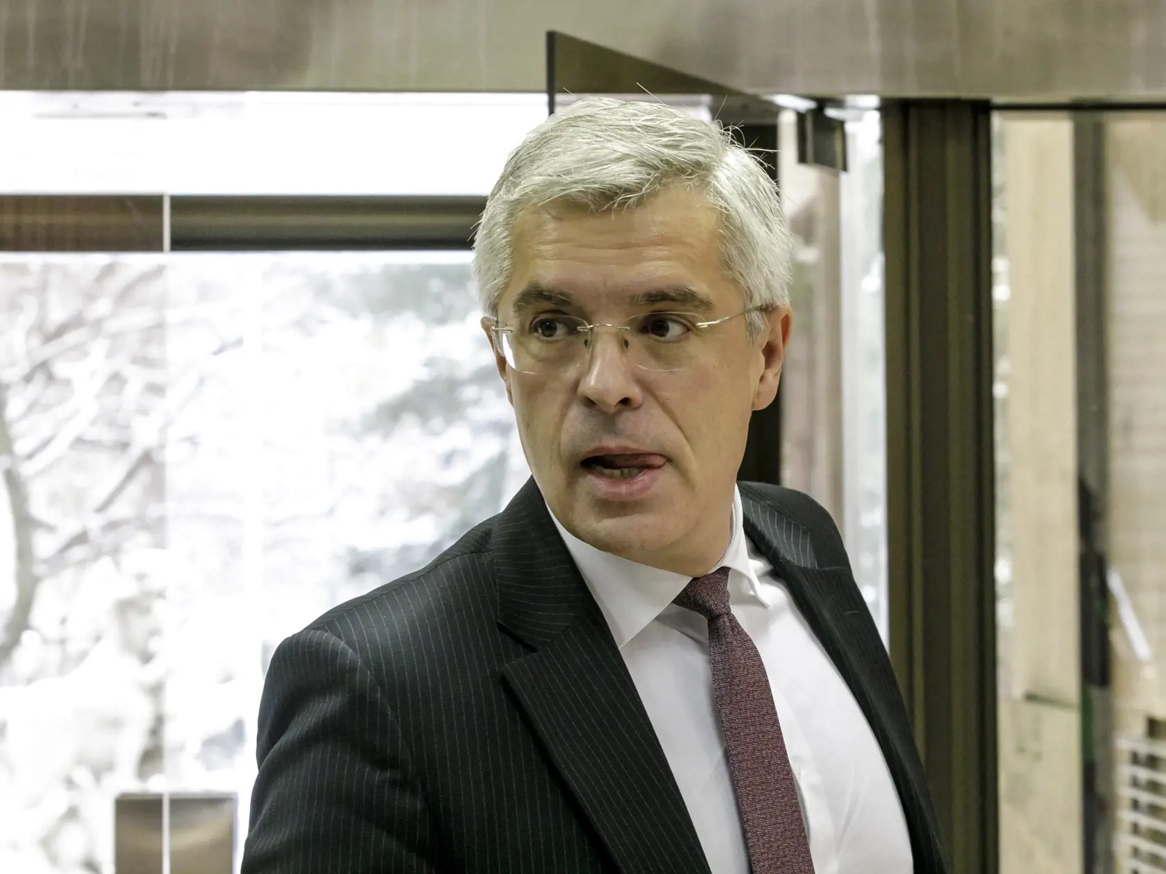Na snímke štátny tajomník Ministerstva zahraničných vecí a európskych záležitostí SR Ivan Korčok