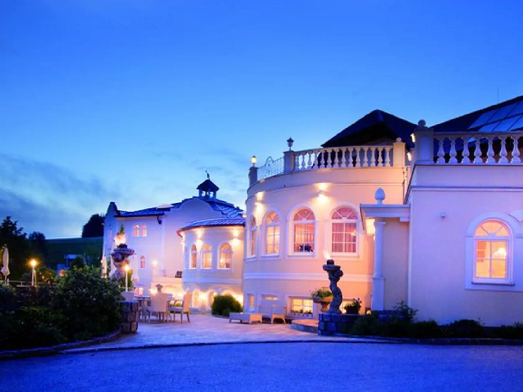 Romantický hotel Bergergut v Afiesli v Hornom Rakúsku ponúka romantické prostredie.