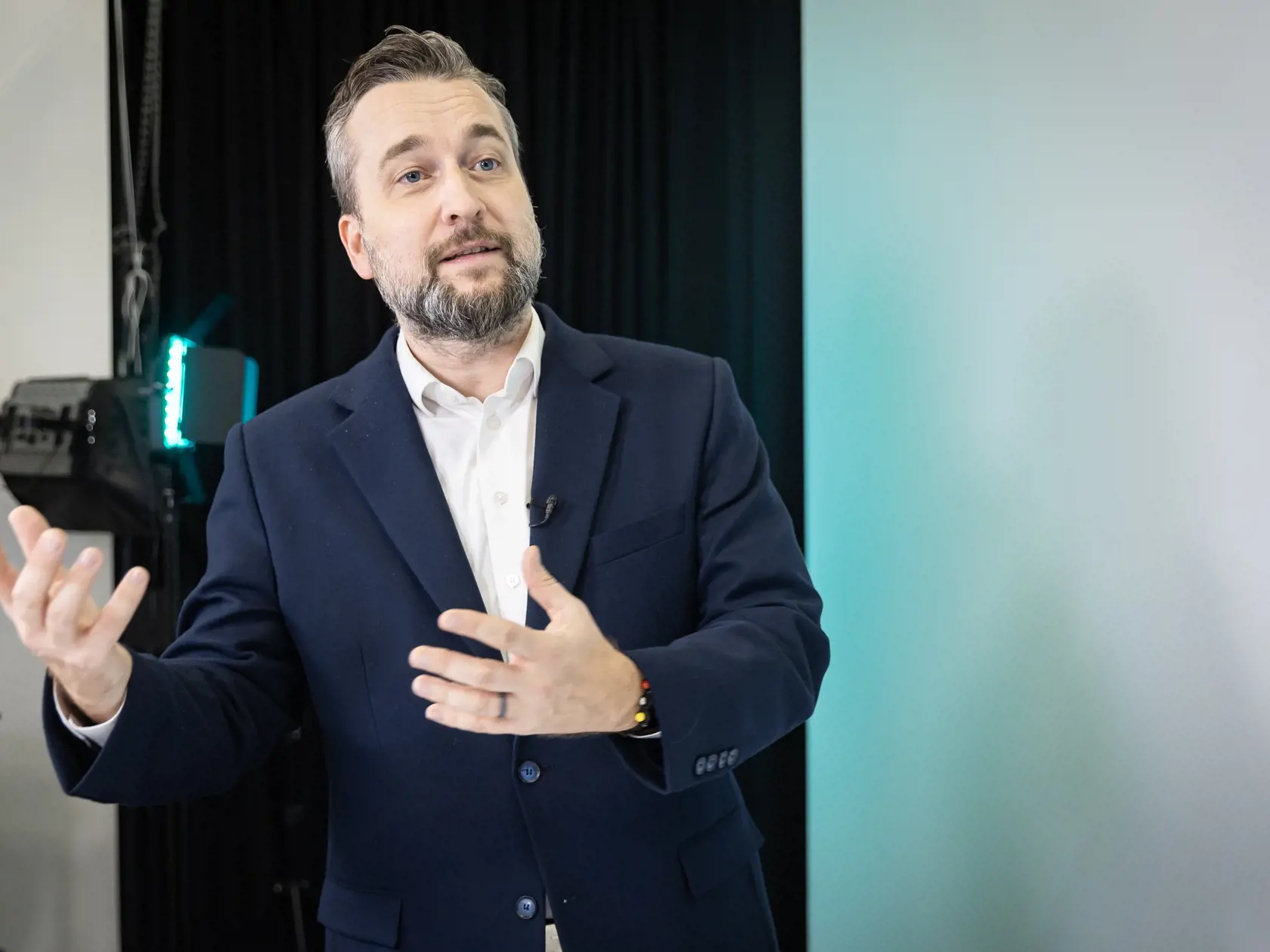 Diskusná relácia "Teraz Takto", ktorej hosťom bol Ľuboš Blaha.