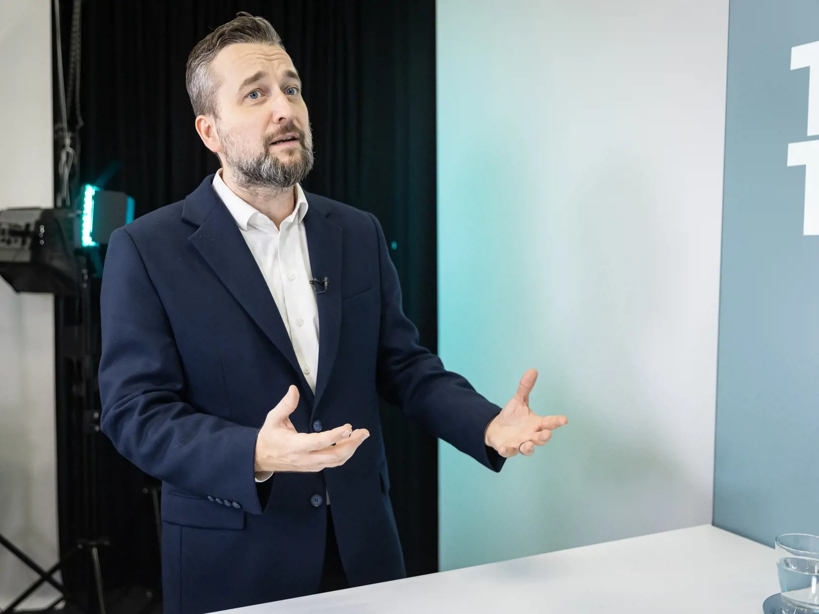 Diskusná relácia "Teraz Takto", ktorej hosťom bol Ľuboš Blaha.