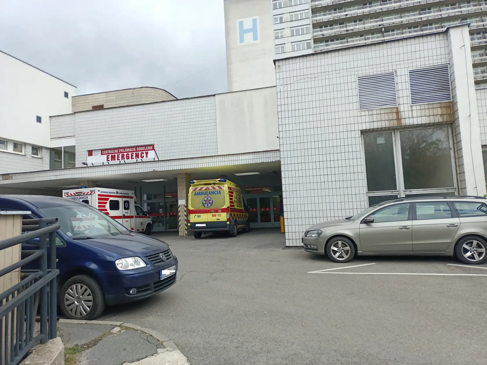 Na snímke je Univerzitná nemocnica Bratislava.