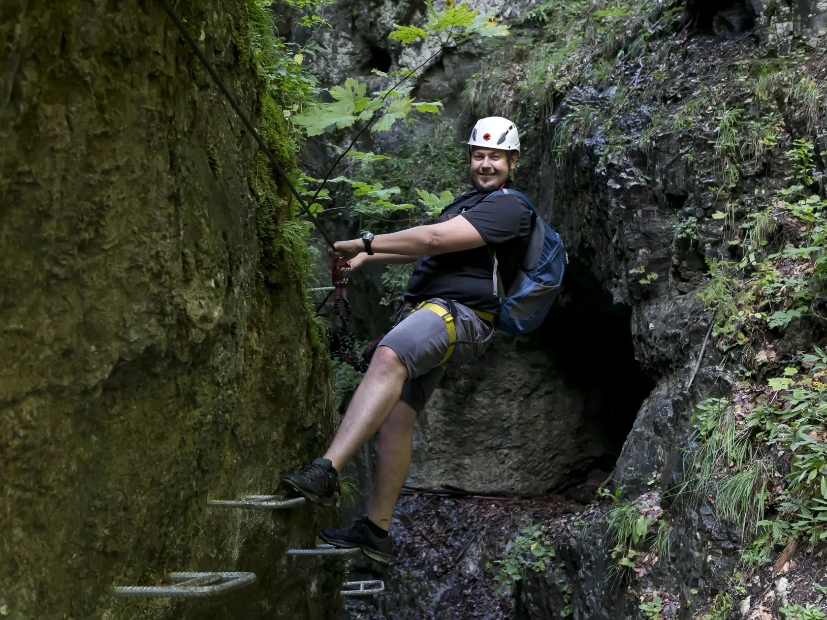 Slovenský raj: Nádherná je ferrata Kyseľ v Slovenskom raji, lenže bez správneho výstroja sa tam nepúšťajte!