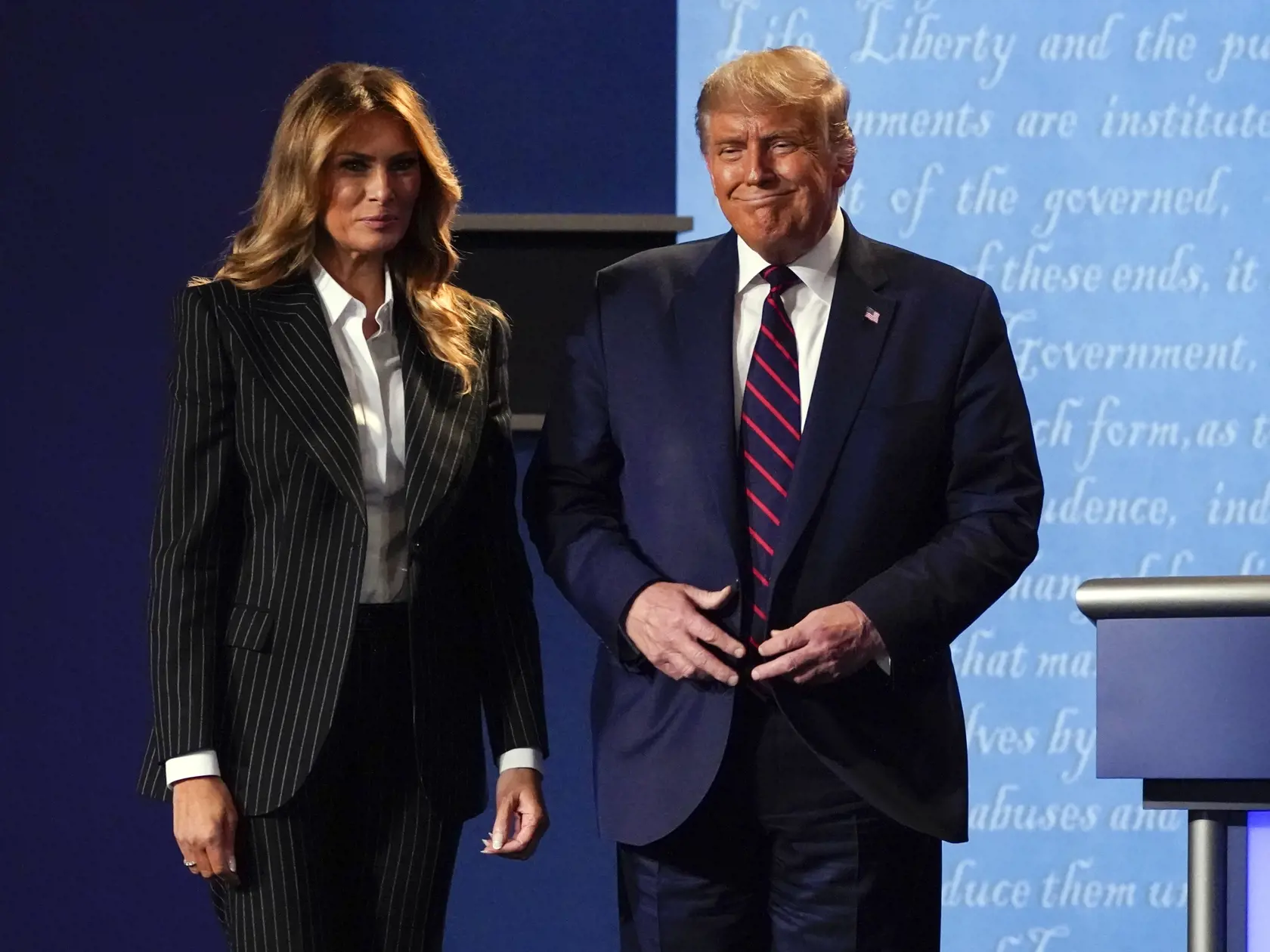 Ako prvá dáma vykonávala Melania Trump ako-tak svoju funkciu, no v prezidentskej kampani ju vídať  nebolo.