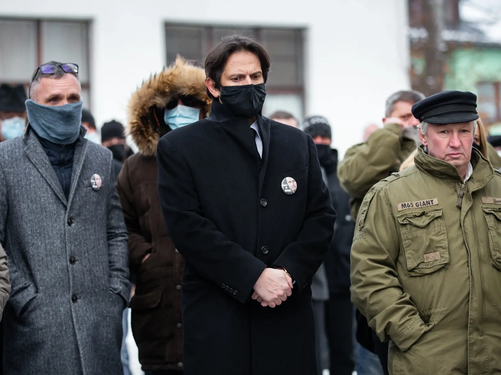Pohreb Milana Lučanského v Štrbe. Na snímke Robert Kaliňák.
