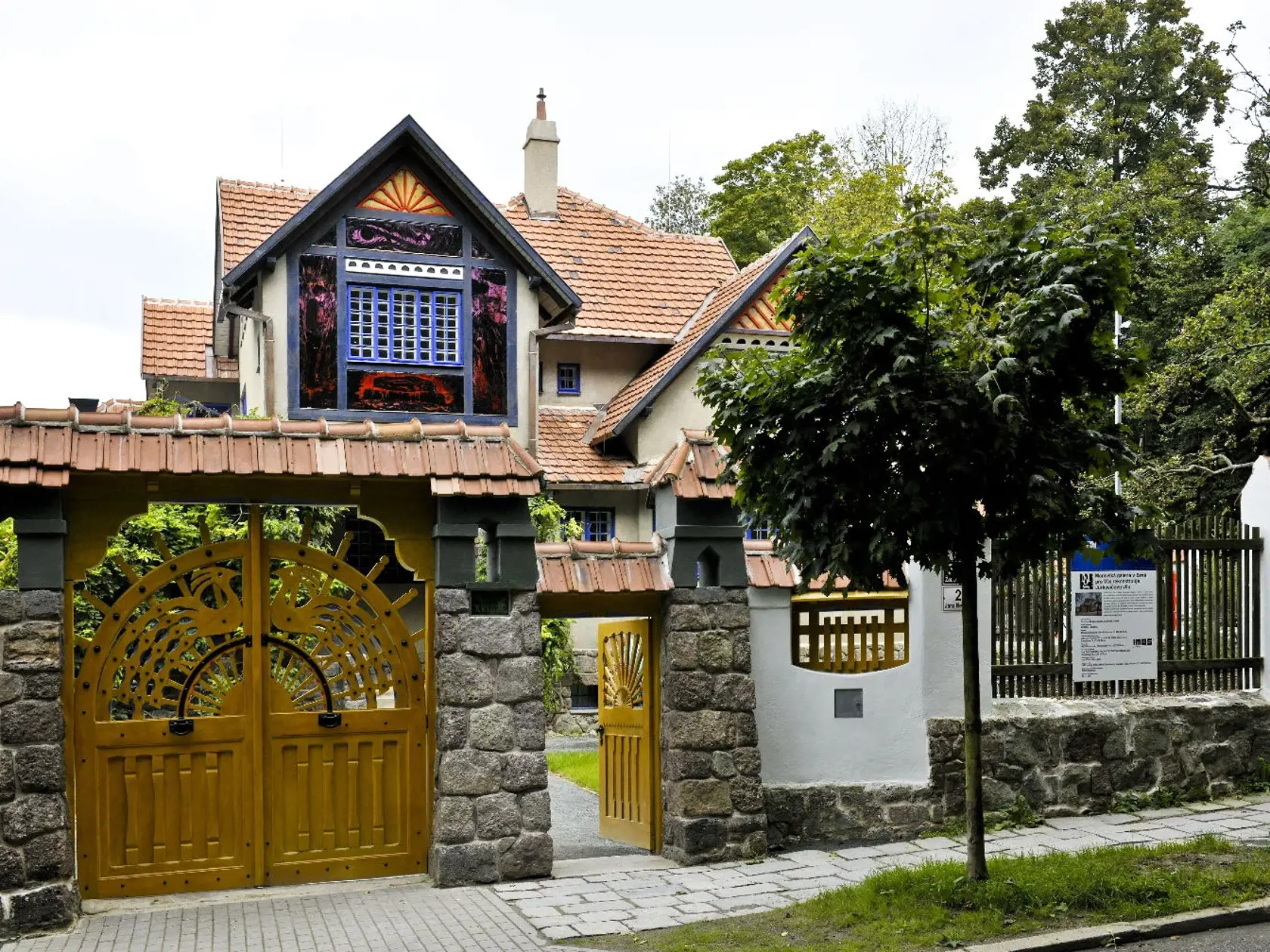 Rodina architekta bývala vo vile v brnianskych Žabovřeskoch.