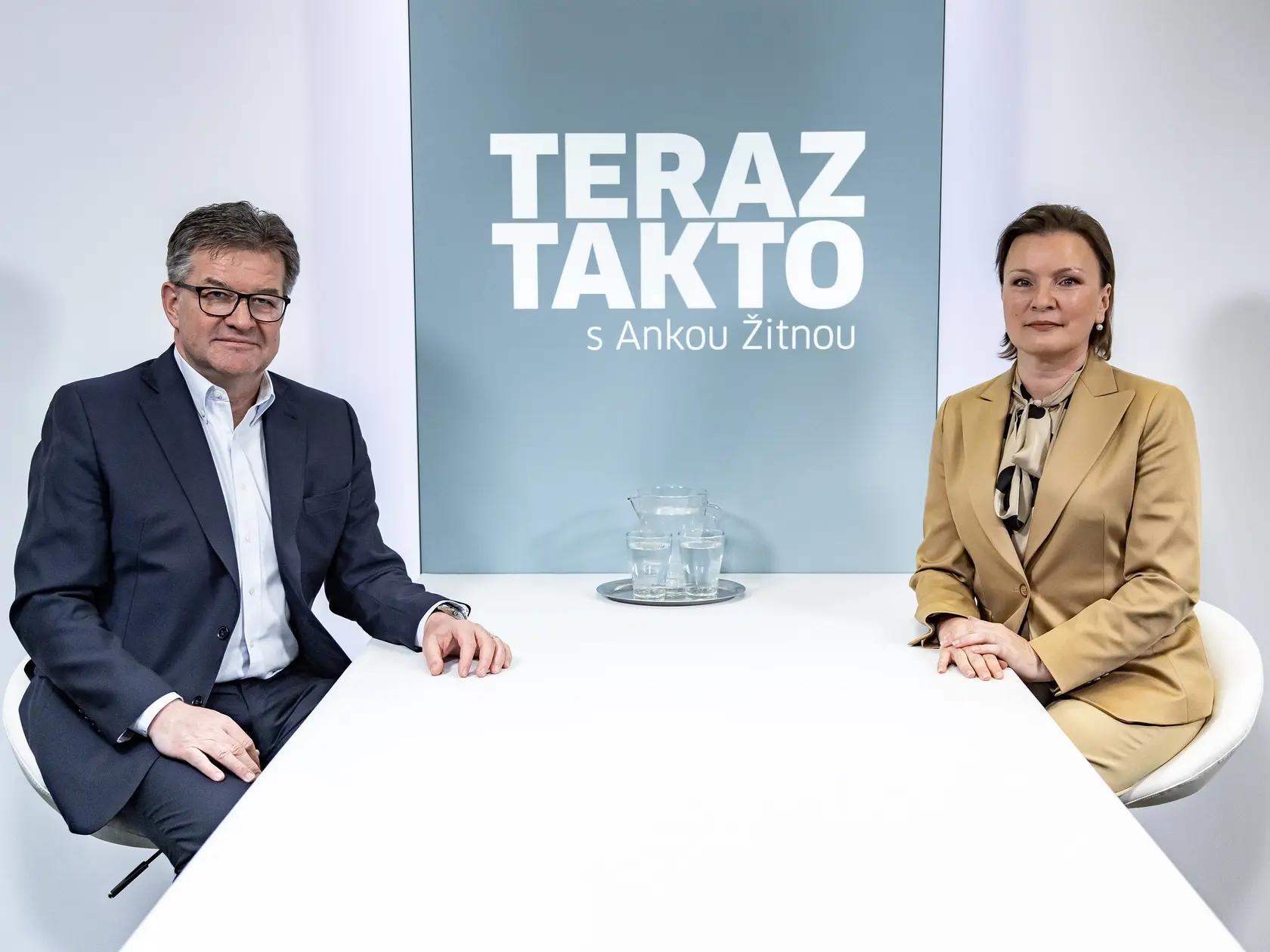 Diskusná relácia “Teraz takto s Ankou Žitnou”, ktorej hosťom bol Miroslav Lajčák, bývalý minister zahraničných vecí.