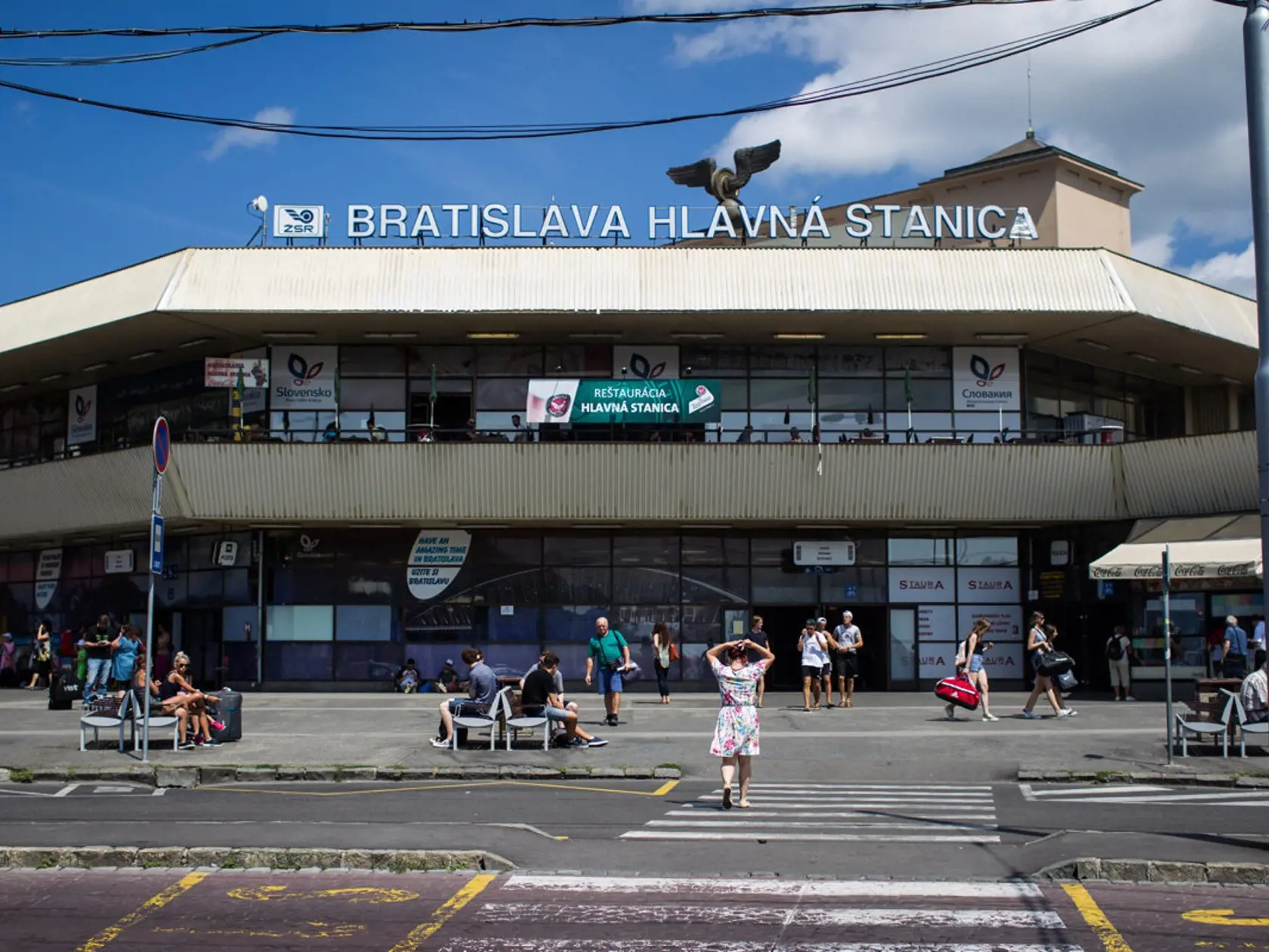 Hlavná Stanica v Bratislave.