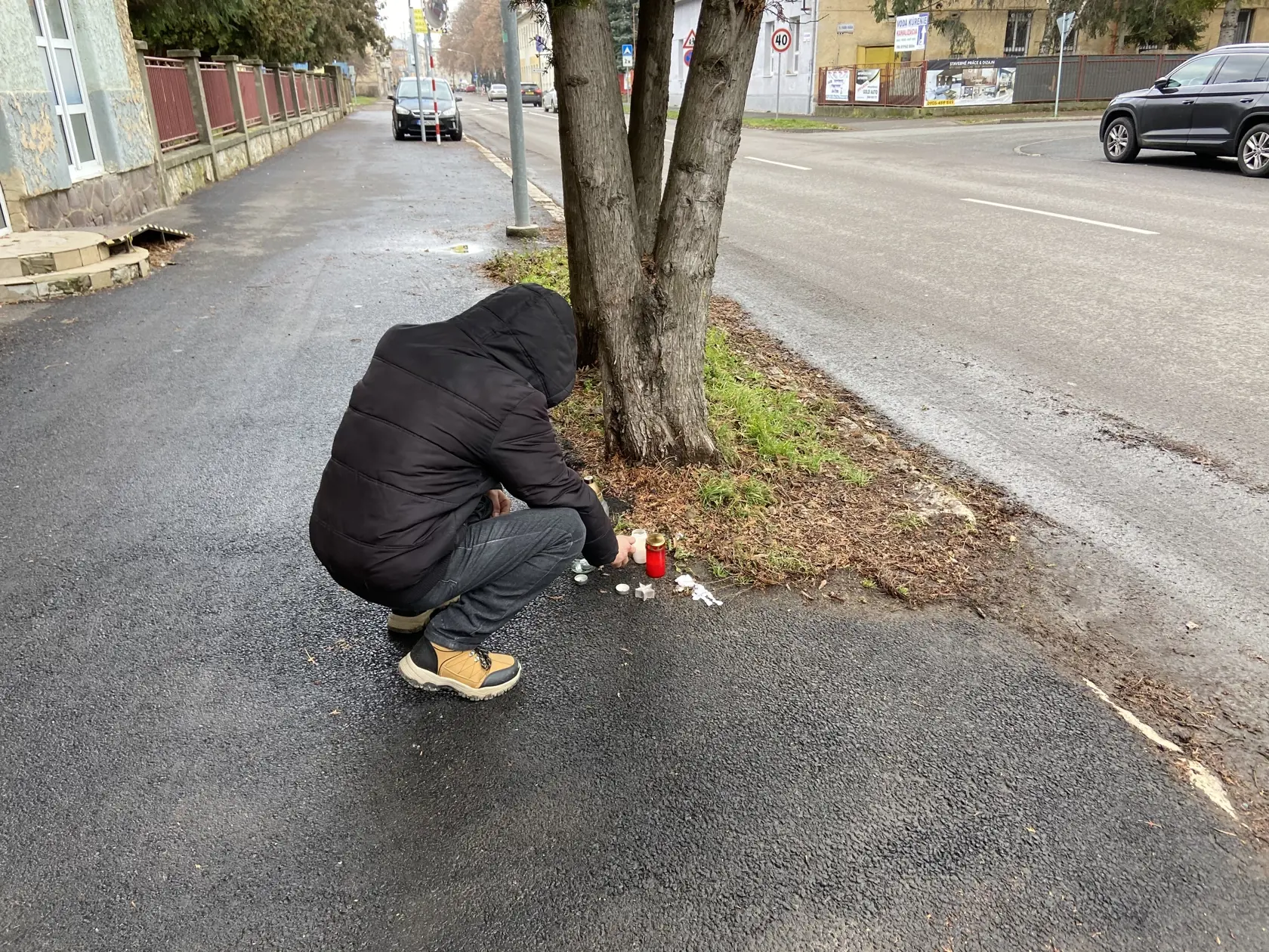 Miesto tragédie s bytmi okolo je hojne monitorované kamerami.