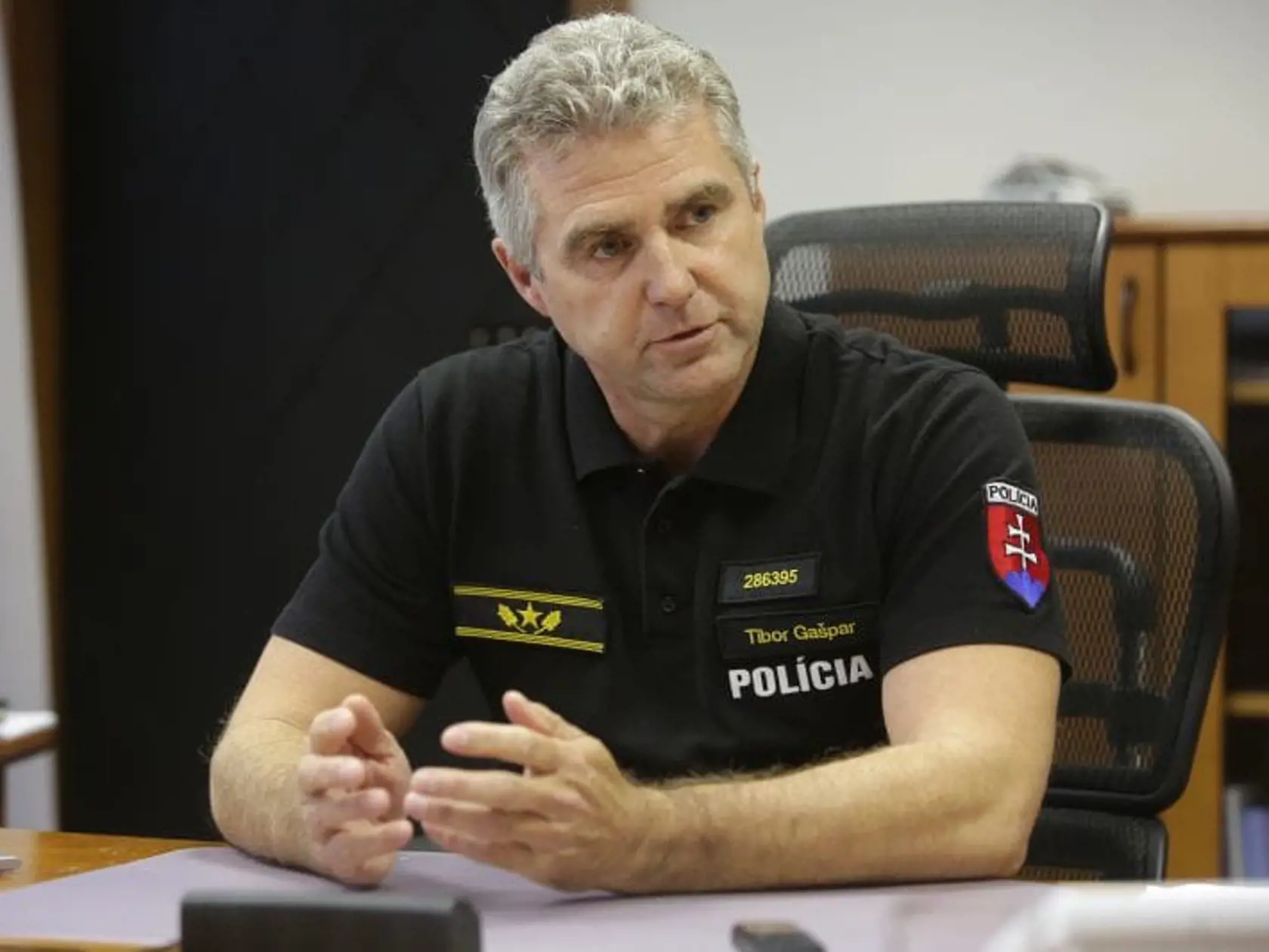 Bývalý policajný prezident Tibor gašpar.