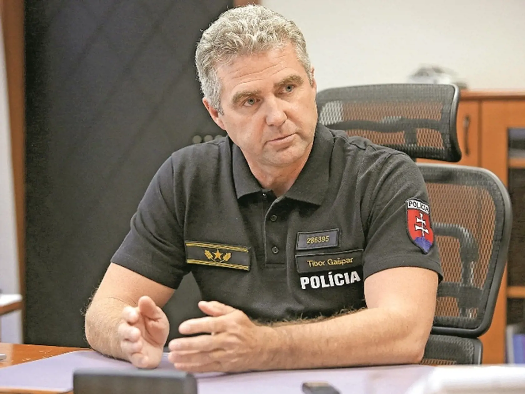 Bývalý policajný riaditeľ Tibor Gašpar