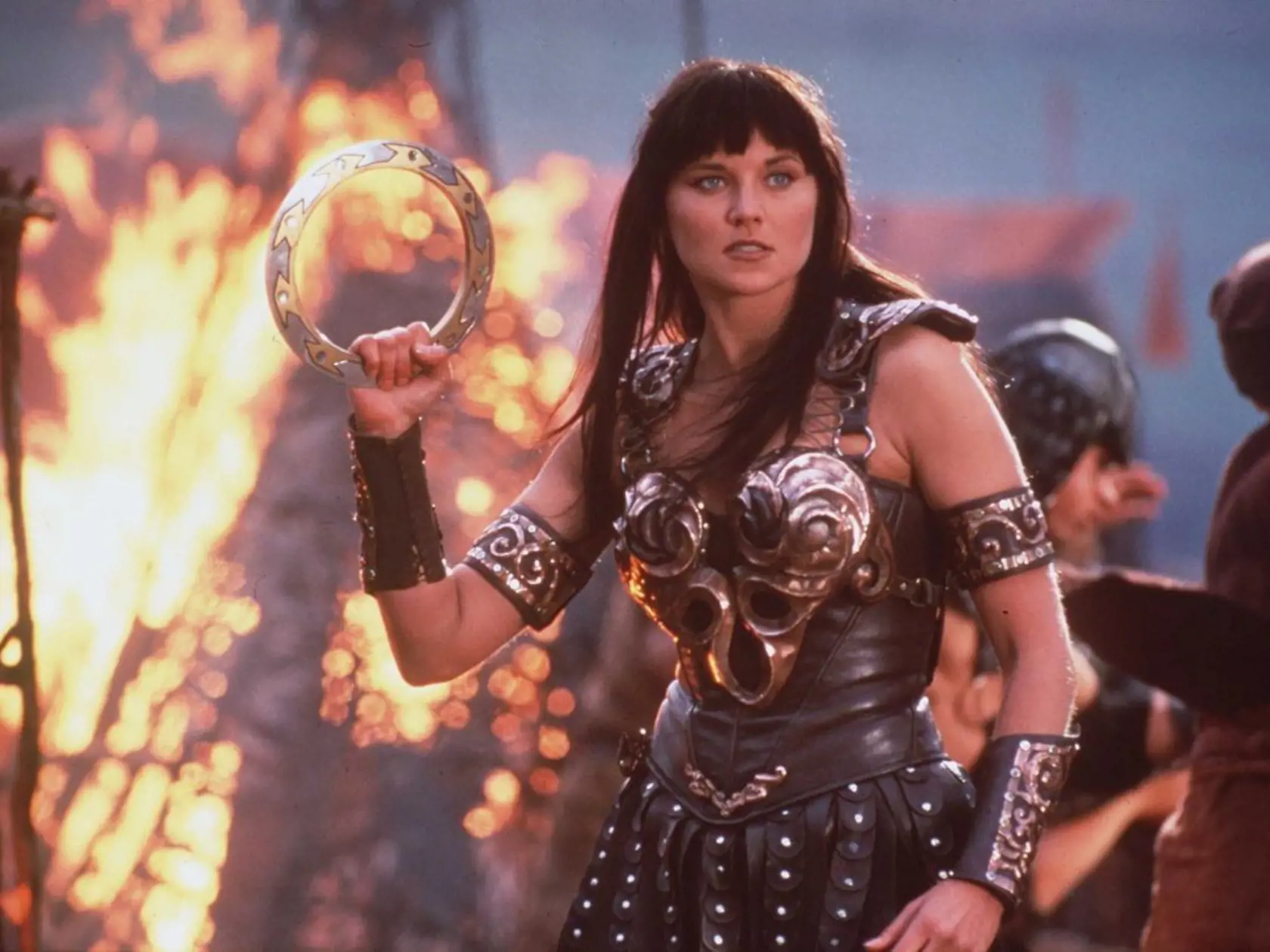 Lucy Lawless ako princezná Xena