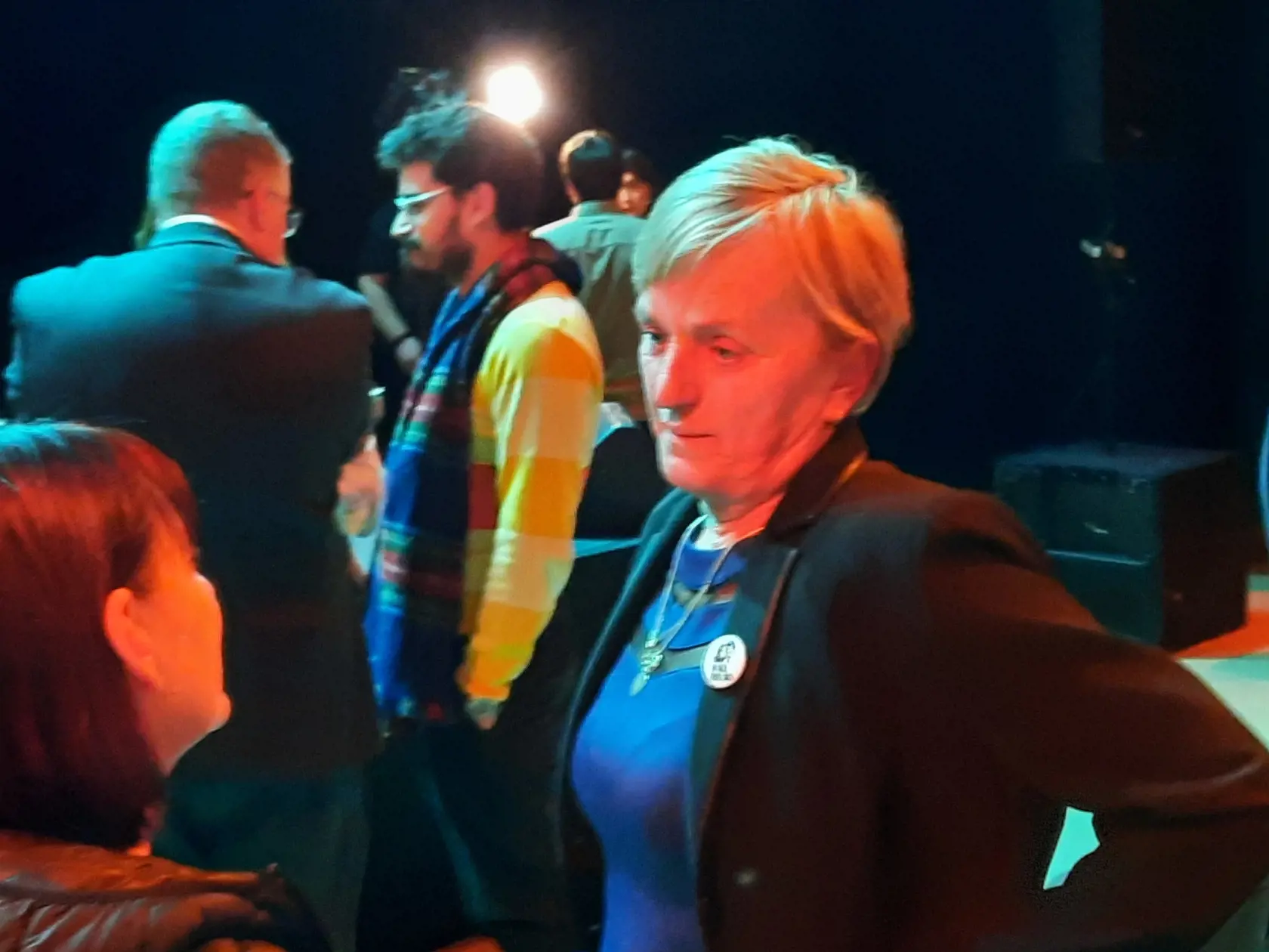 Zlatica Kušnírová počas krstu knihy Kuciak dňa 20. februára 2023.