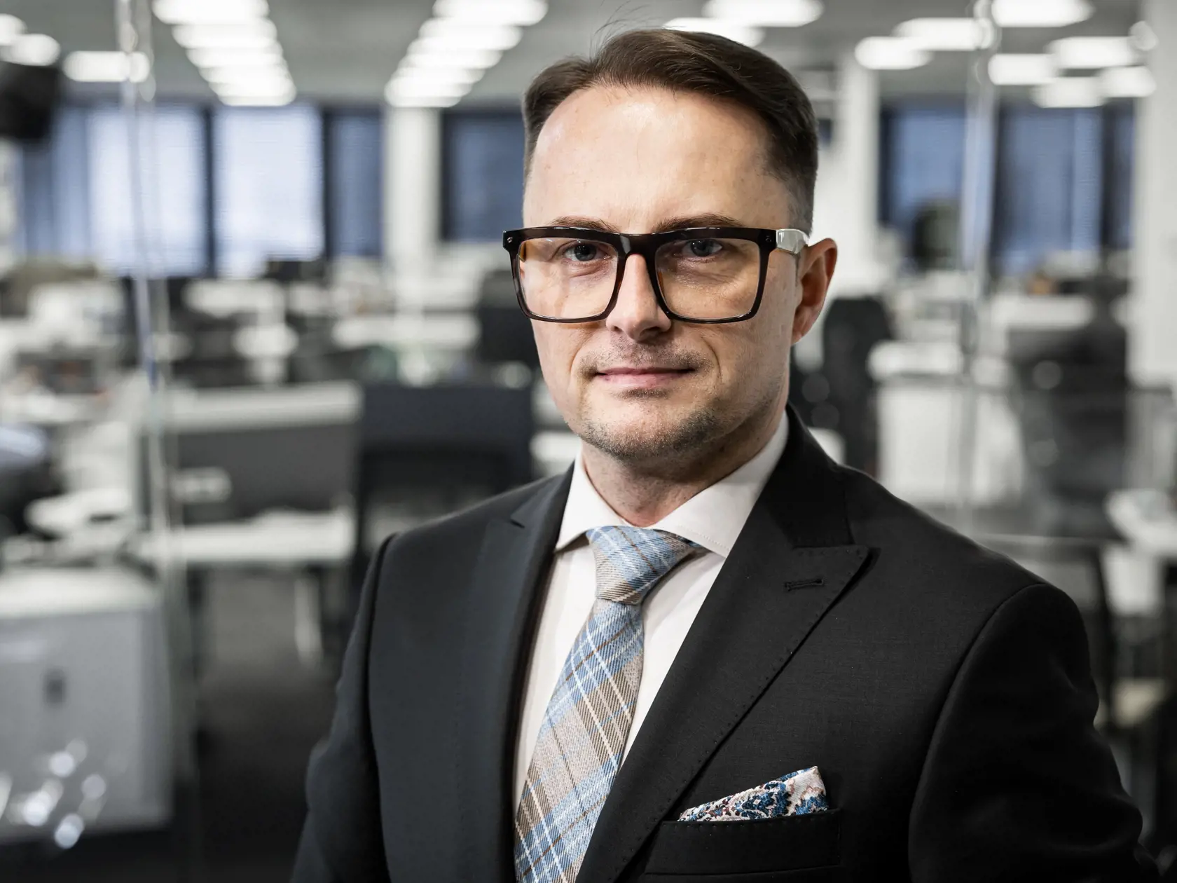 Diskusná relácia "Karty na stôl", ktorej hosťom bol Miroslav Řádek.