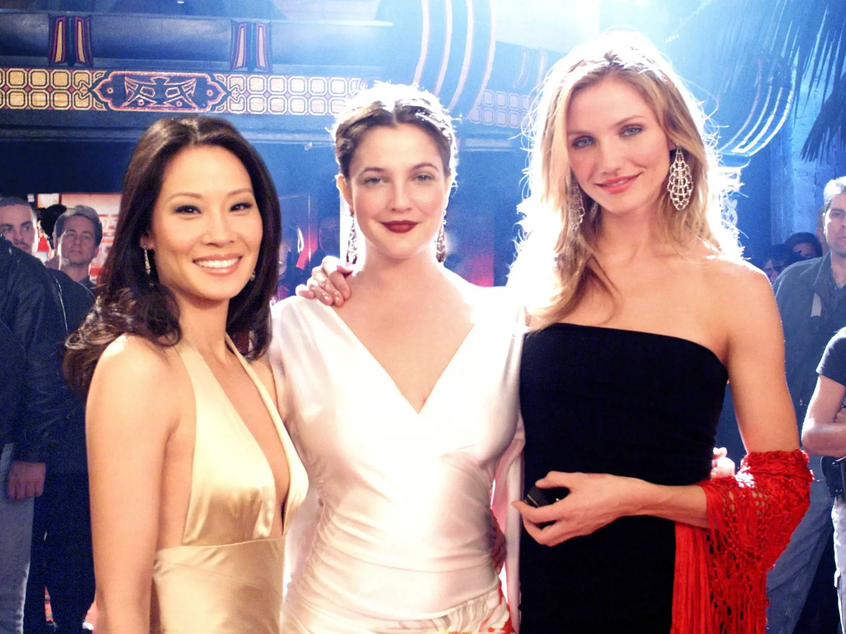 Drew Barrymore vo filme Charlieho anjeli.