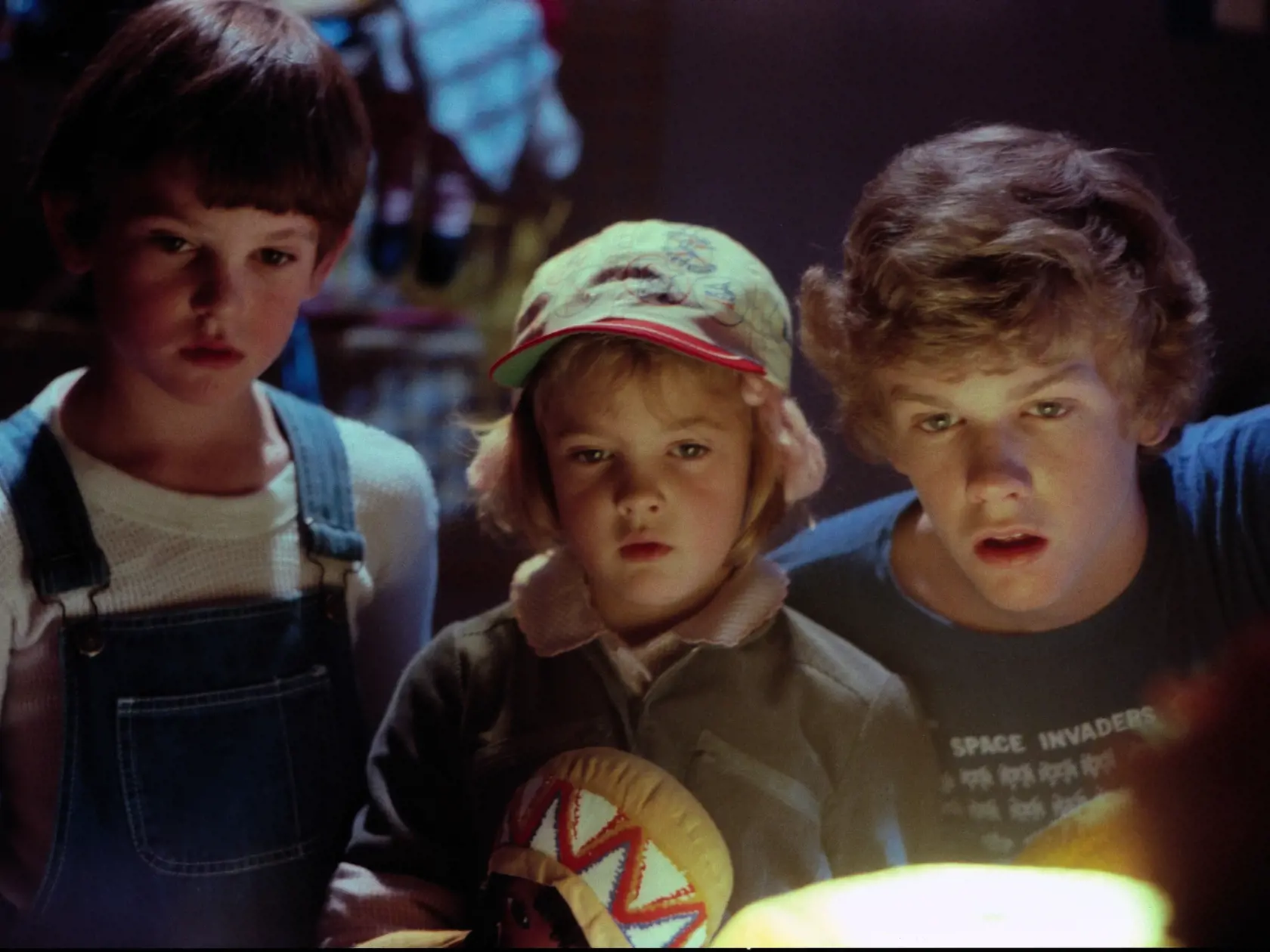 Drew Barrymore vo filme E.T. Mimozemšťan.