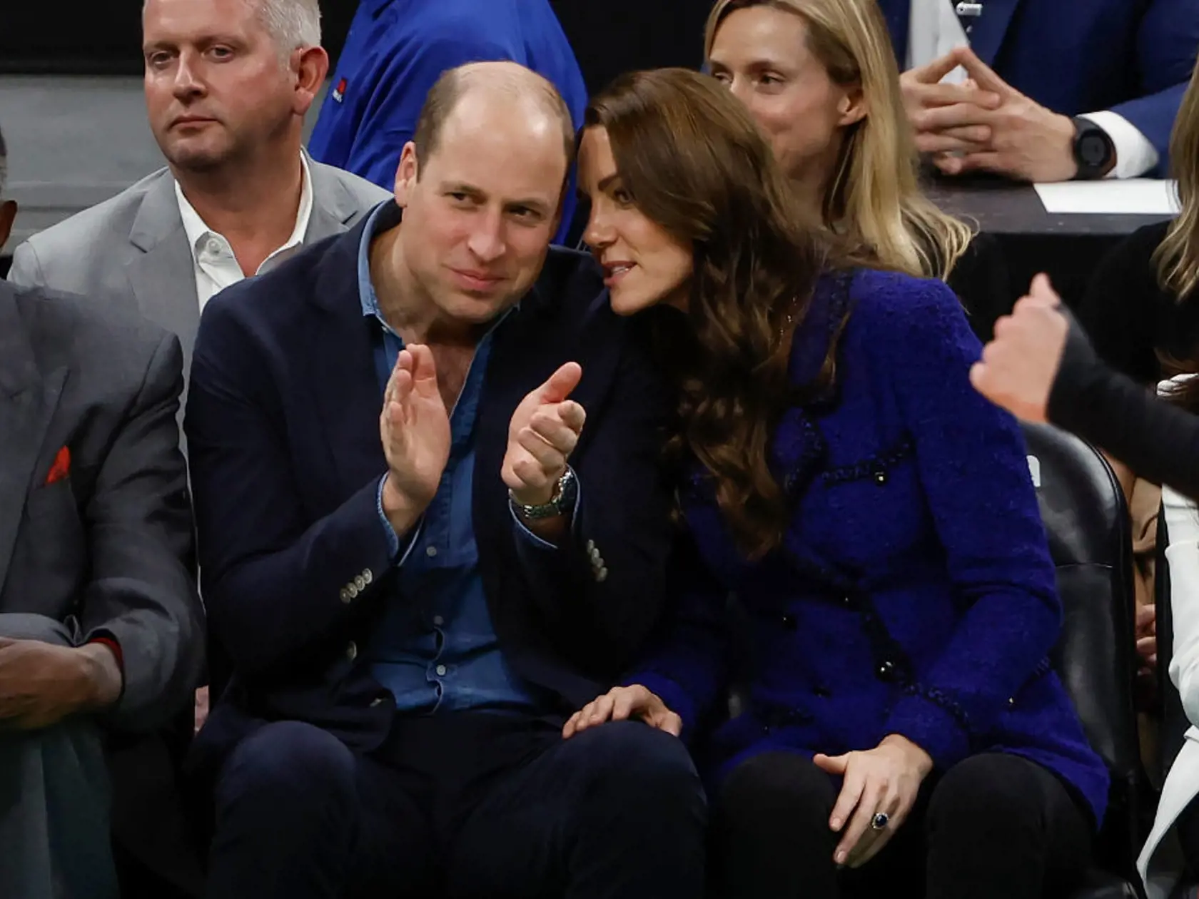 Princ William a princezná Kate si pozreli zápas Boston Celtics proti Miami Heat.