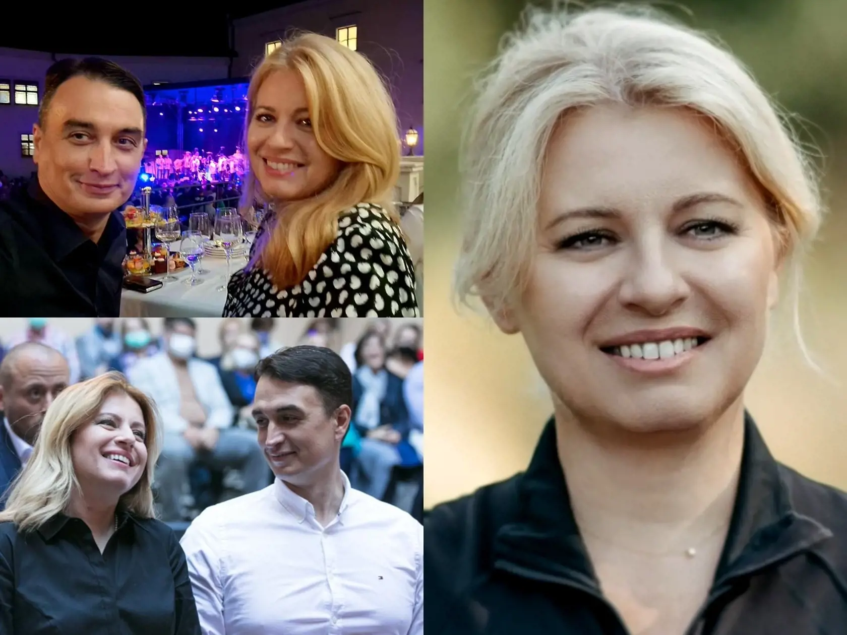 Zuzana Čaputová a Juraj Rizman