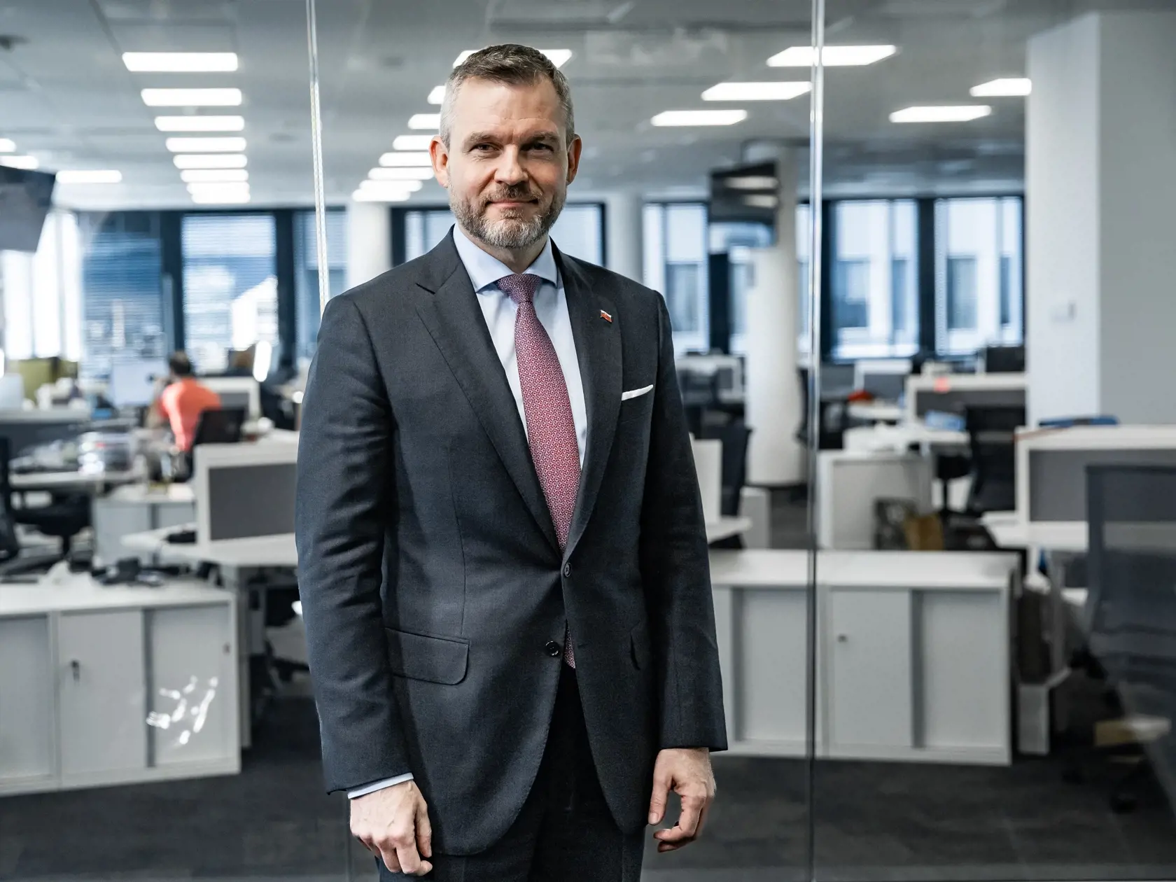 Diskusná relácia "Karty na stôl", ktorej hosťom bol Peter Pellegrini.