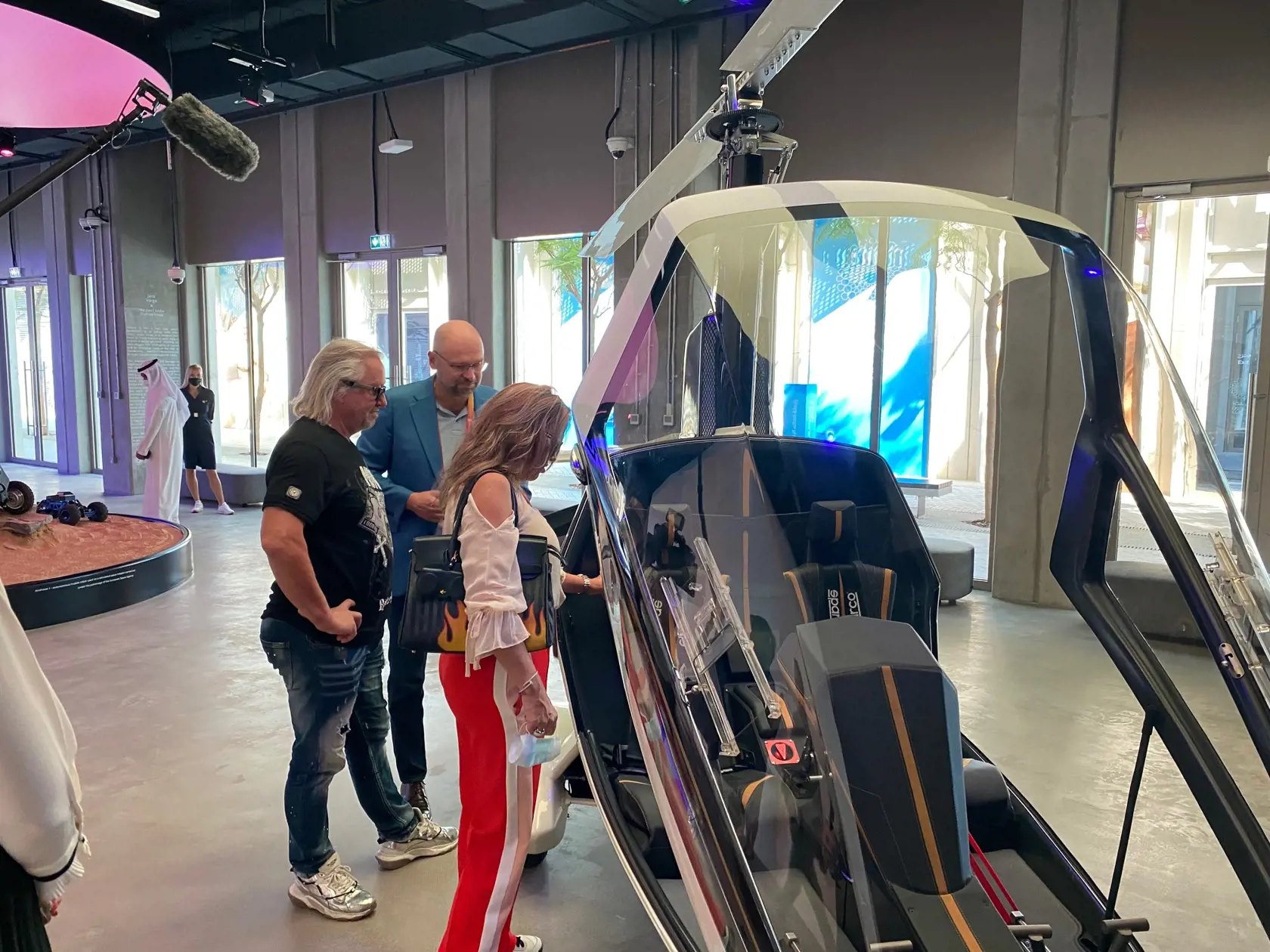 Geissenovci v sprievode Richarda Sulíka na EXPO 2020