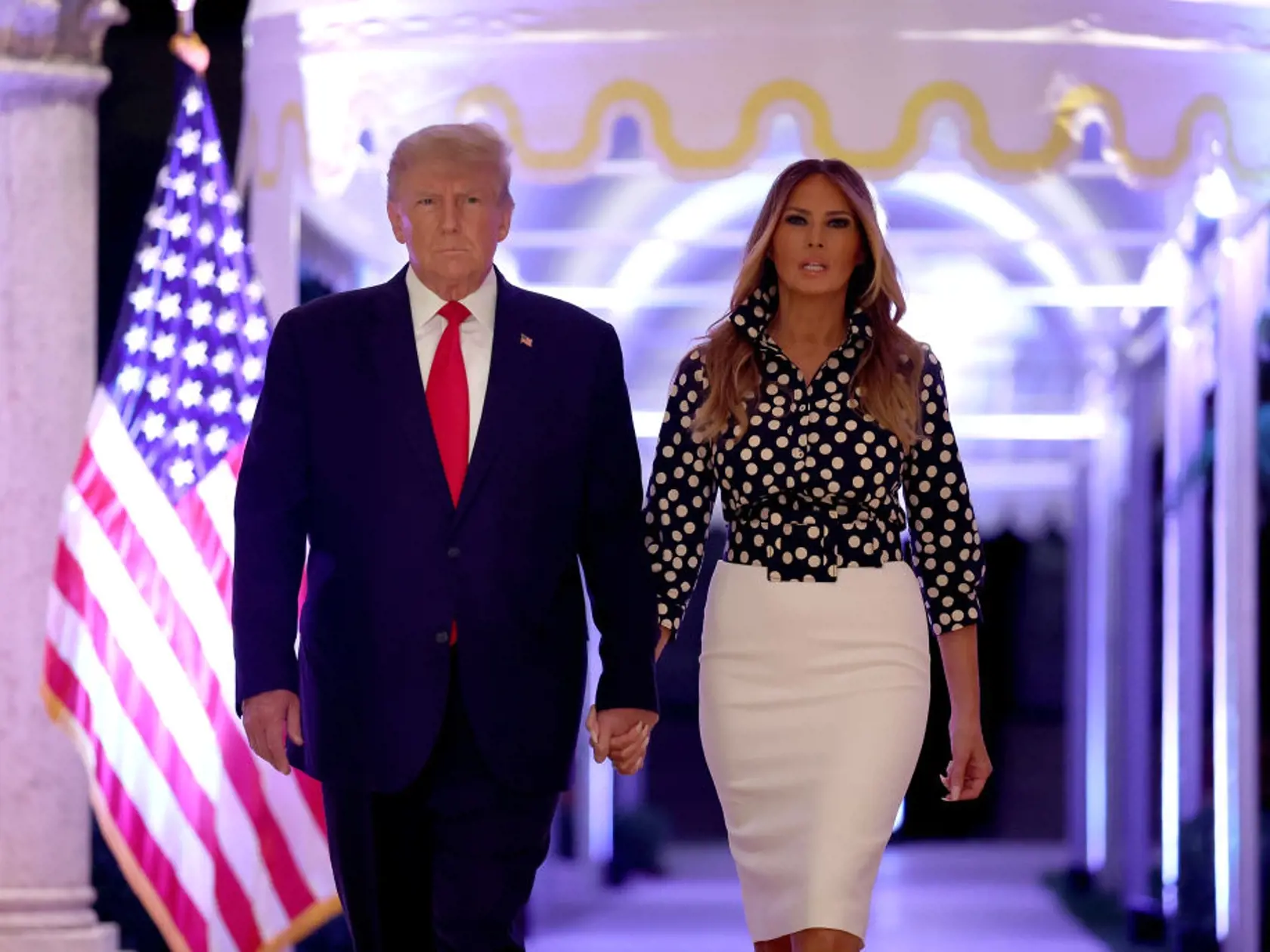 Melania sa netvári, že by ju to s Donaldom bavilo.