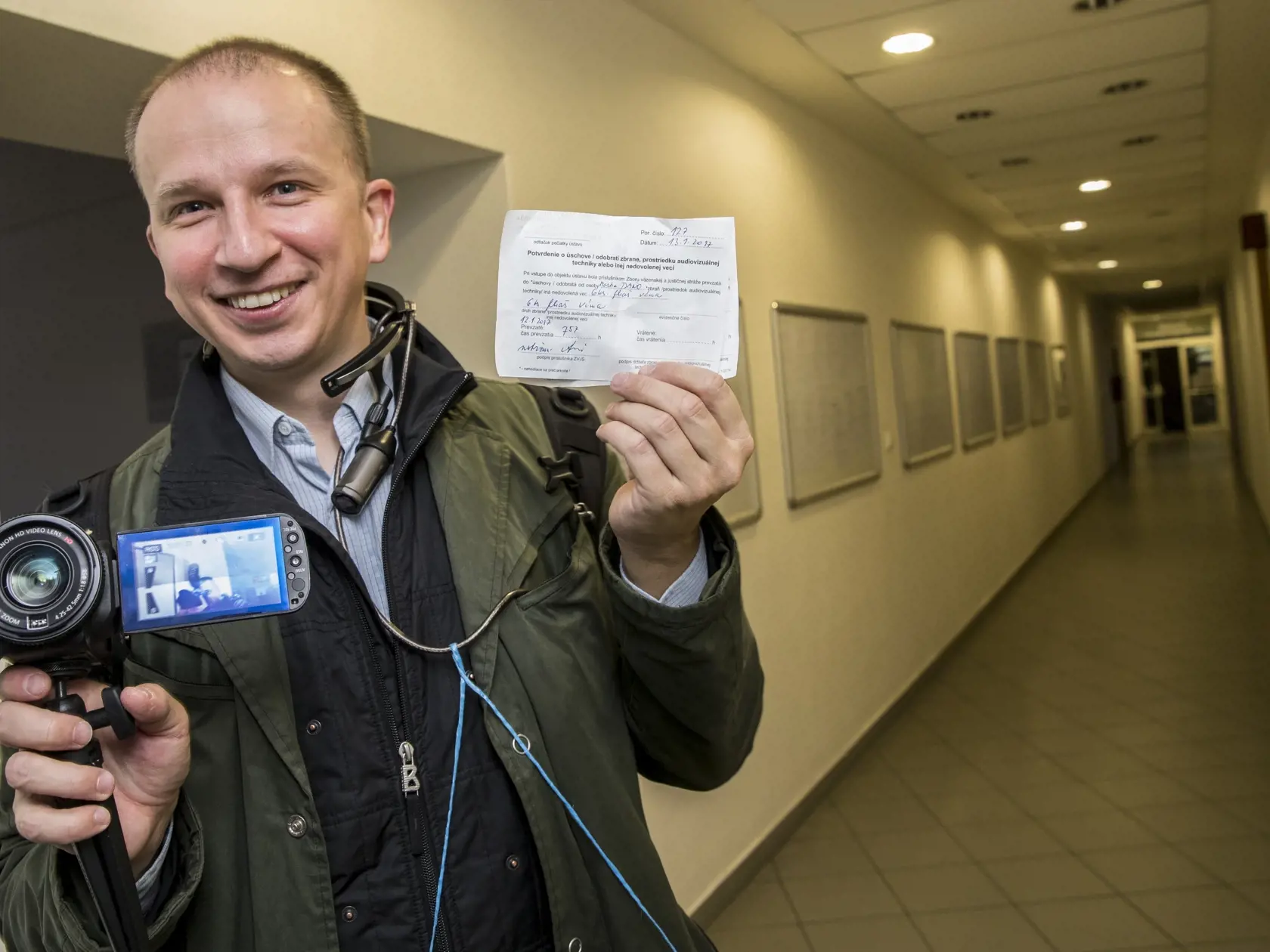 Na snimke Martin Dano ako oblazovany pocas hlavneho pojednavania vo veci ohovarania exministra Jana Pociatka.