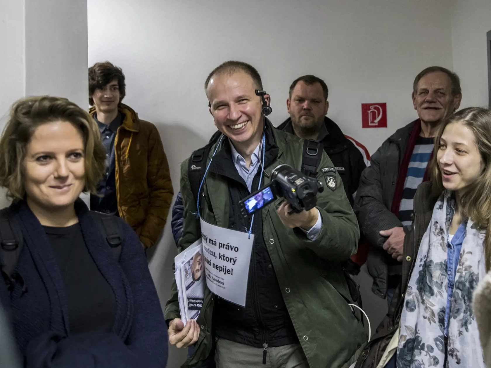 Na snimke Martin Dano ako oblazovany pocas hlavneho pojednavania vo veci ohovarania exministra Jana Pociatka.