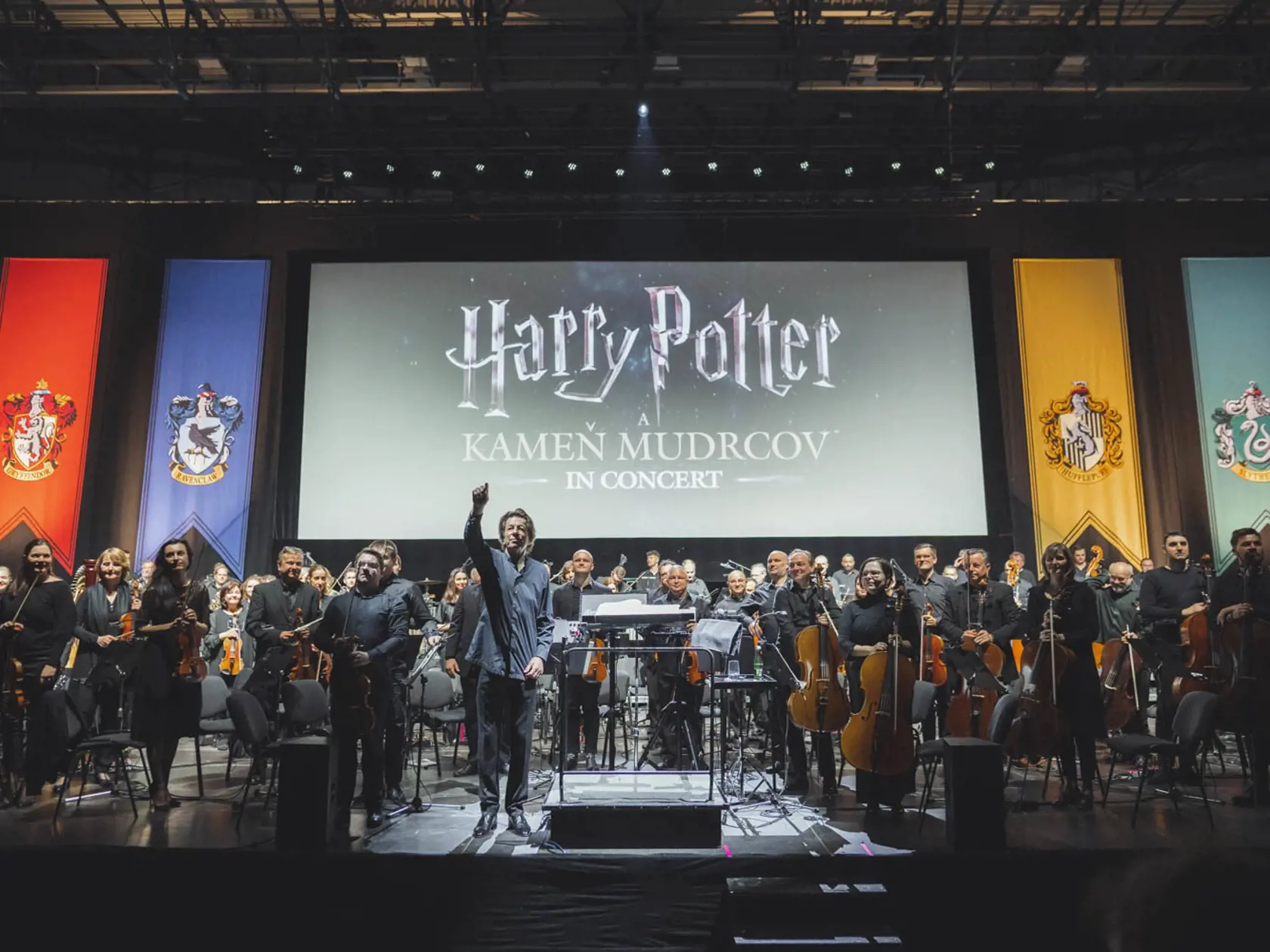 Kinokoncert Harry Potter a Kameň mudrcov v Bratislave.