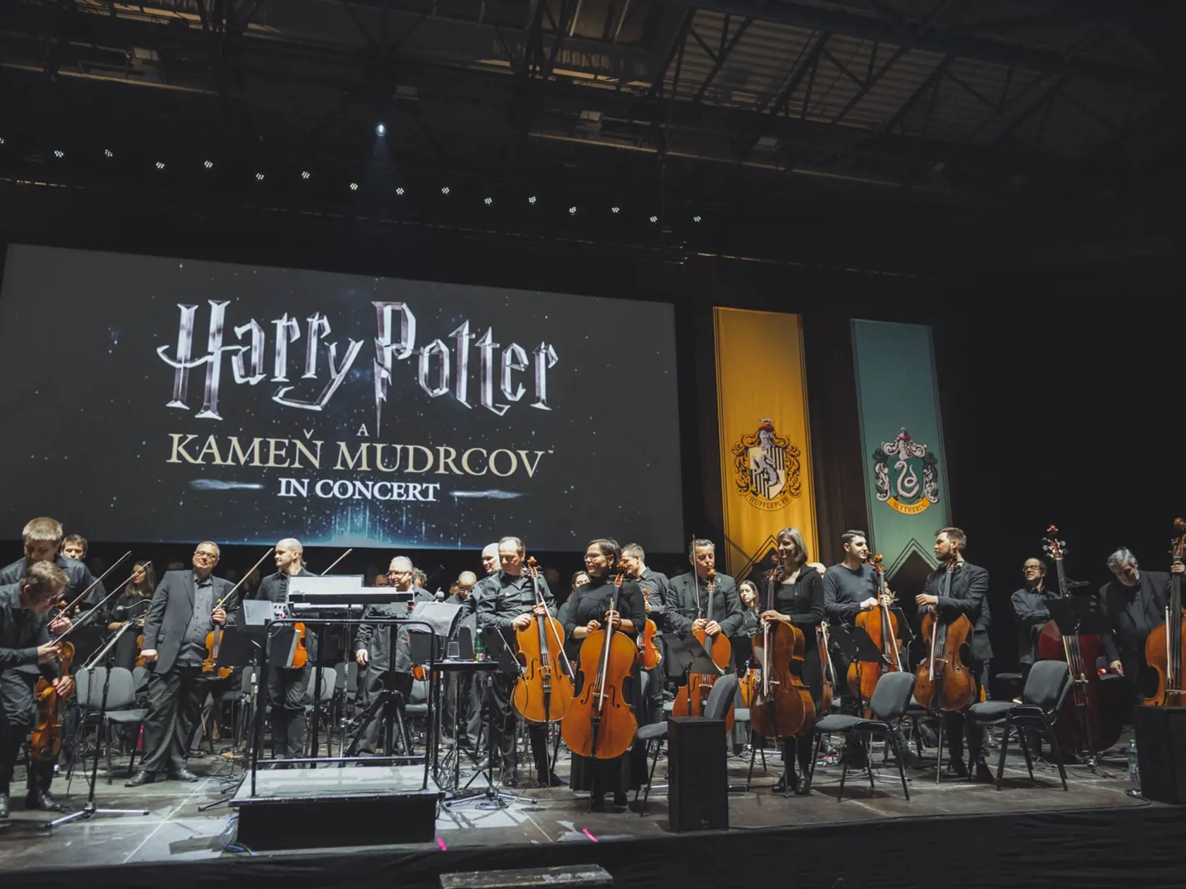 Kinokoncert Harry Potter a Kameň mudrcov v Bratislave.