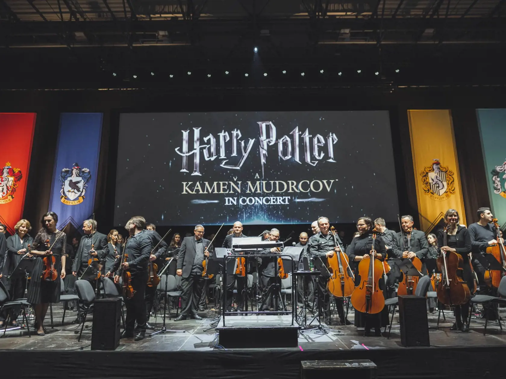 Kinokoncert Harry Potter a Kameň mudrcov v Bratislave.