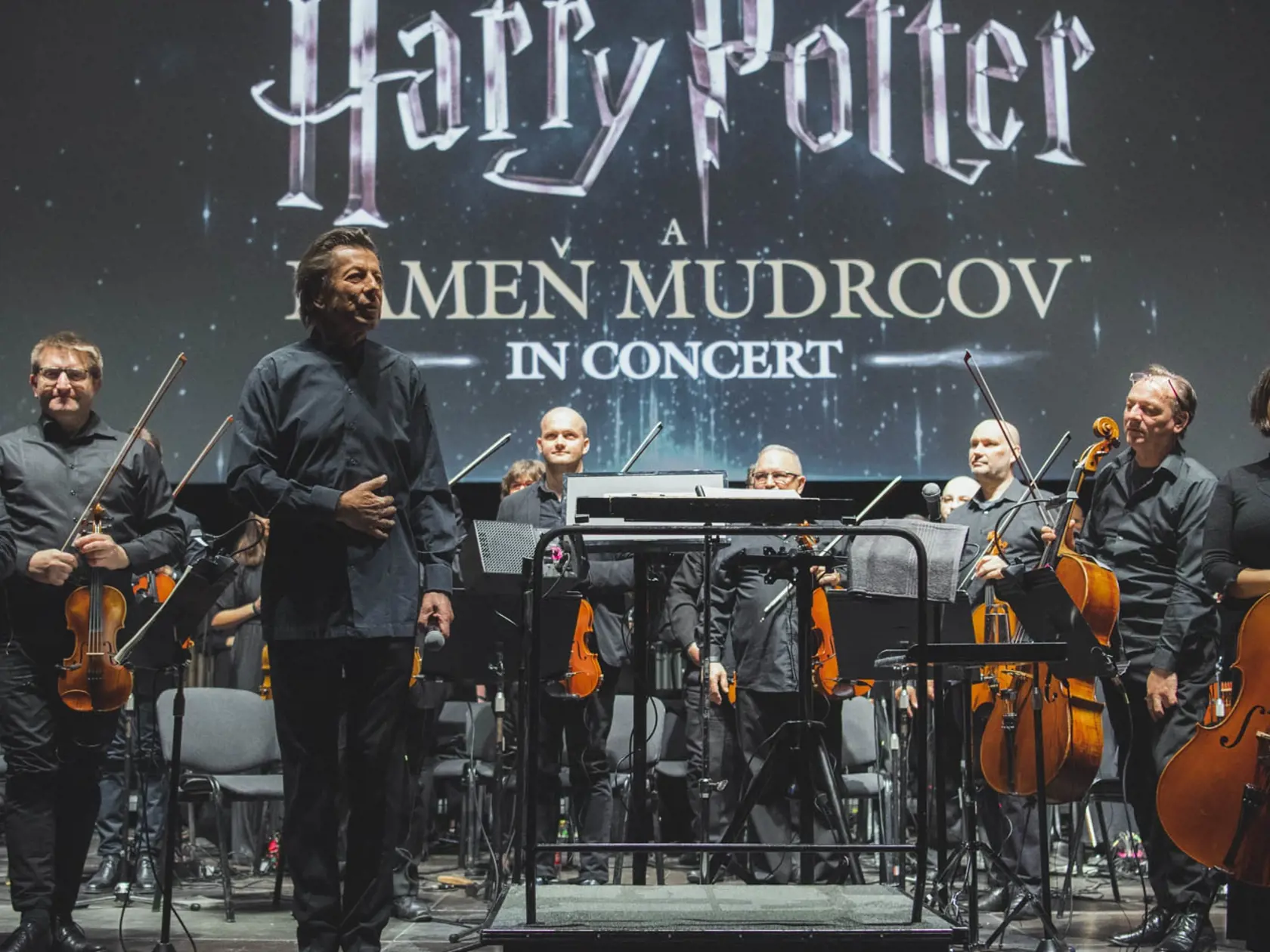 Kinokoncert Harry Potter a Kameň mudrcov v Bratislave.