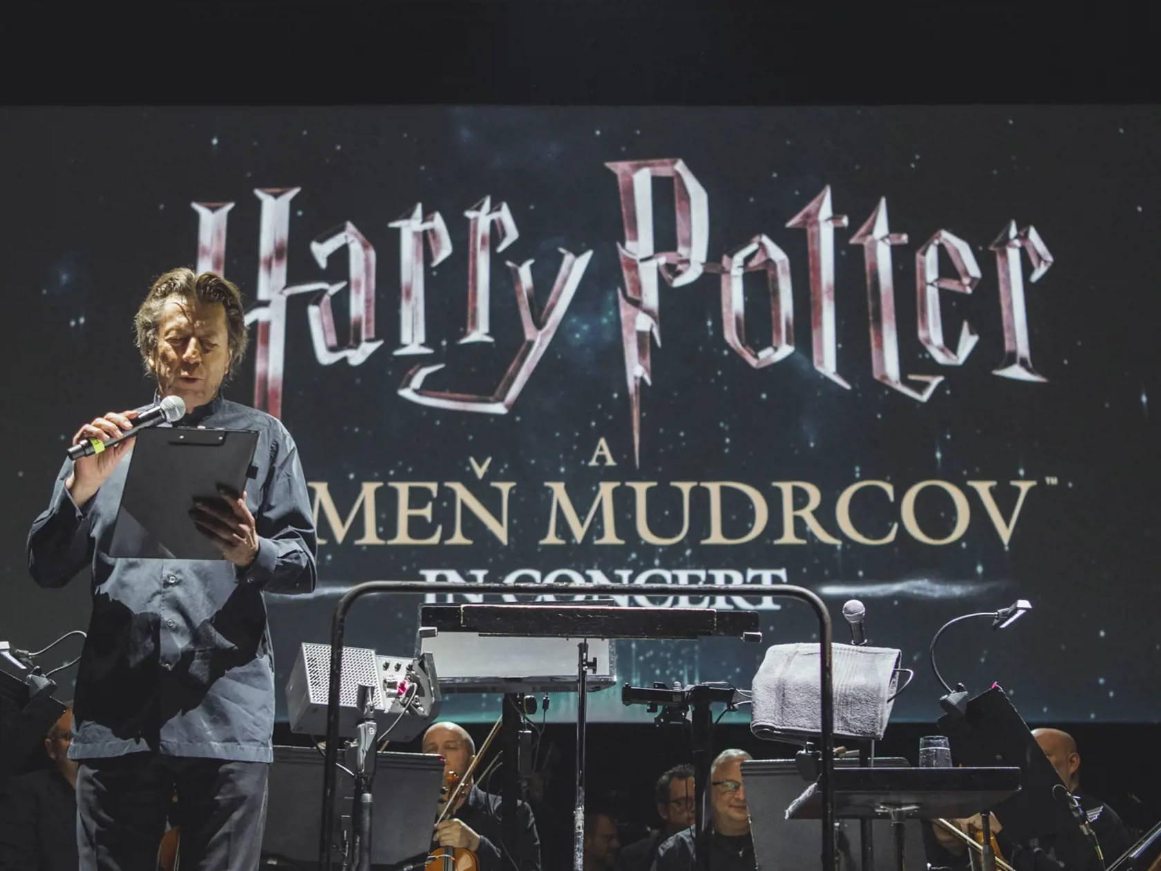 Kinokoncert Harry Potter a Kameň mudrcov v Bratislave.