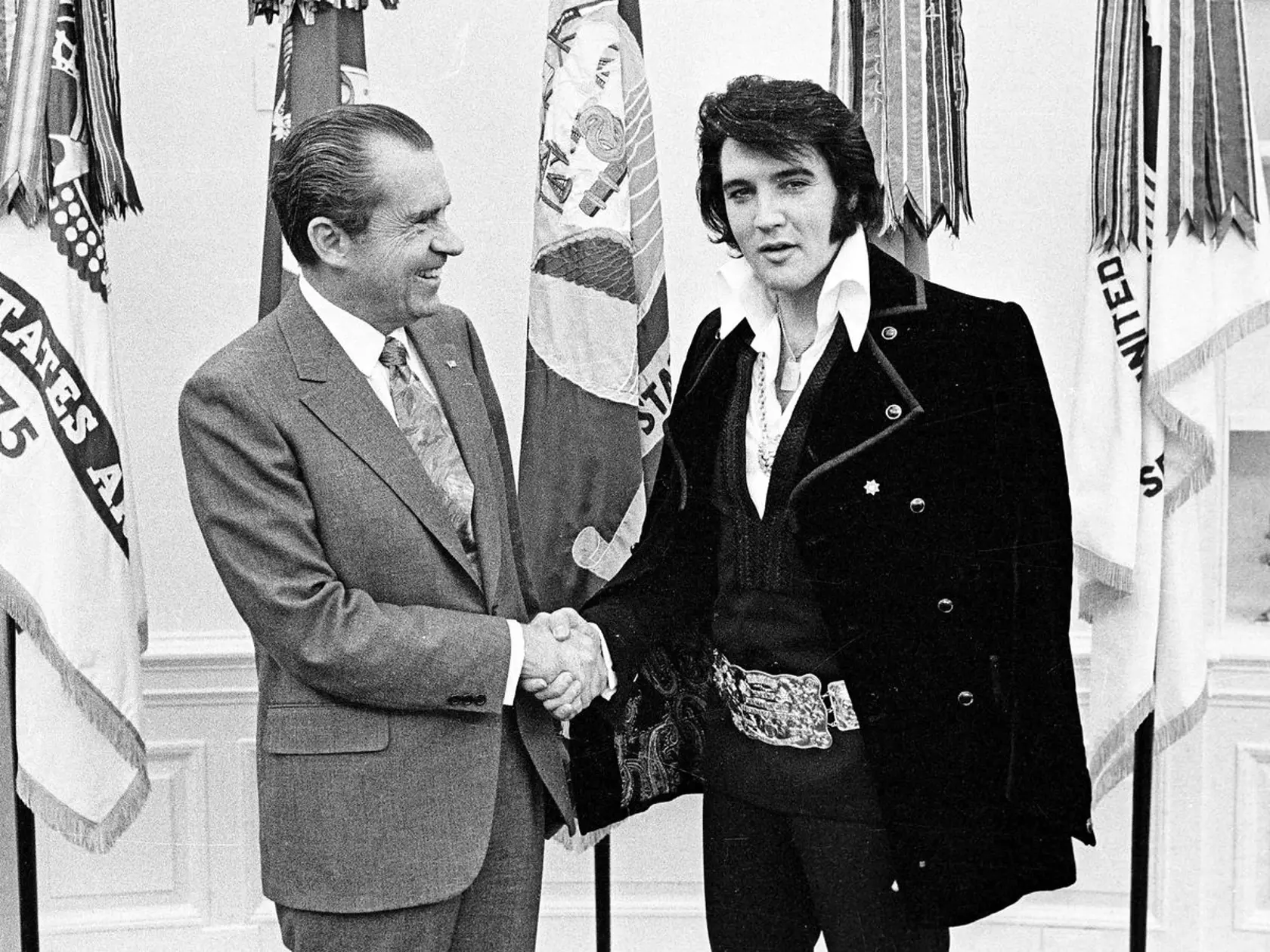 Najslávnejšia fotka Nixonovej éry vznikla 21. decembra 1970.