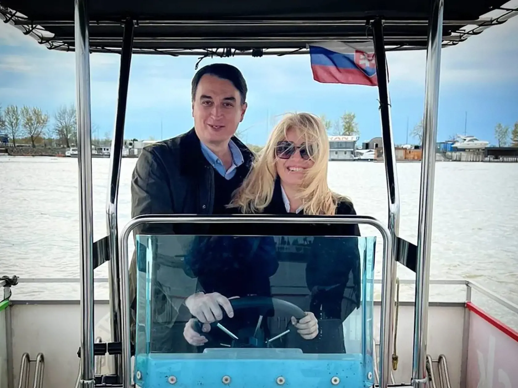 Zuzana Čaputová a Juraj Rizman
