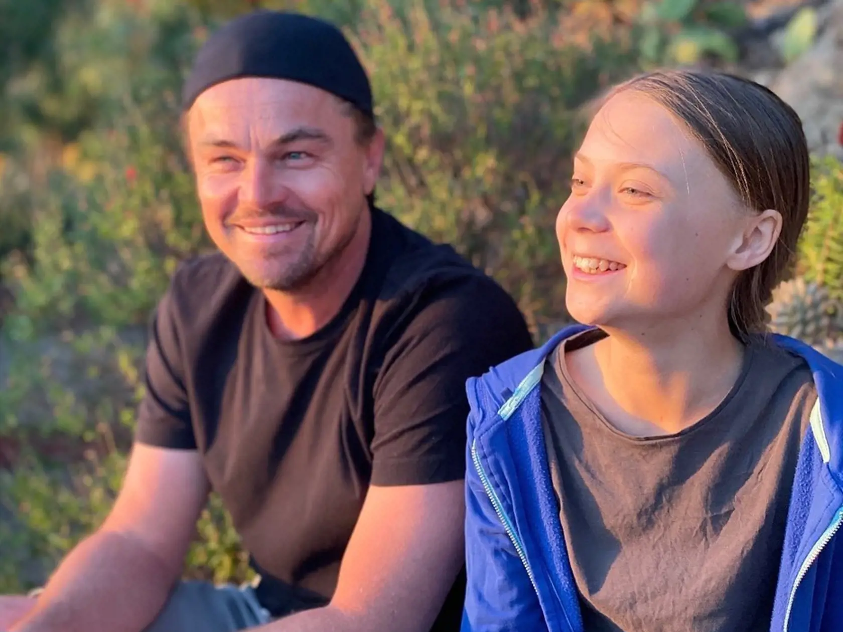 Leonardo DiCaprio a Greta Thunberg